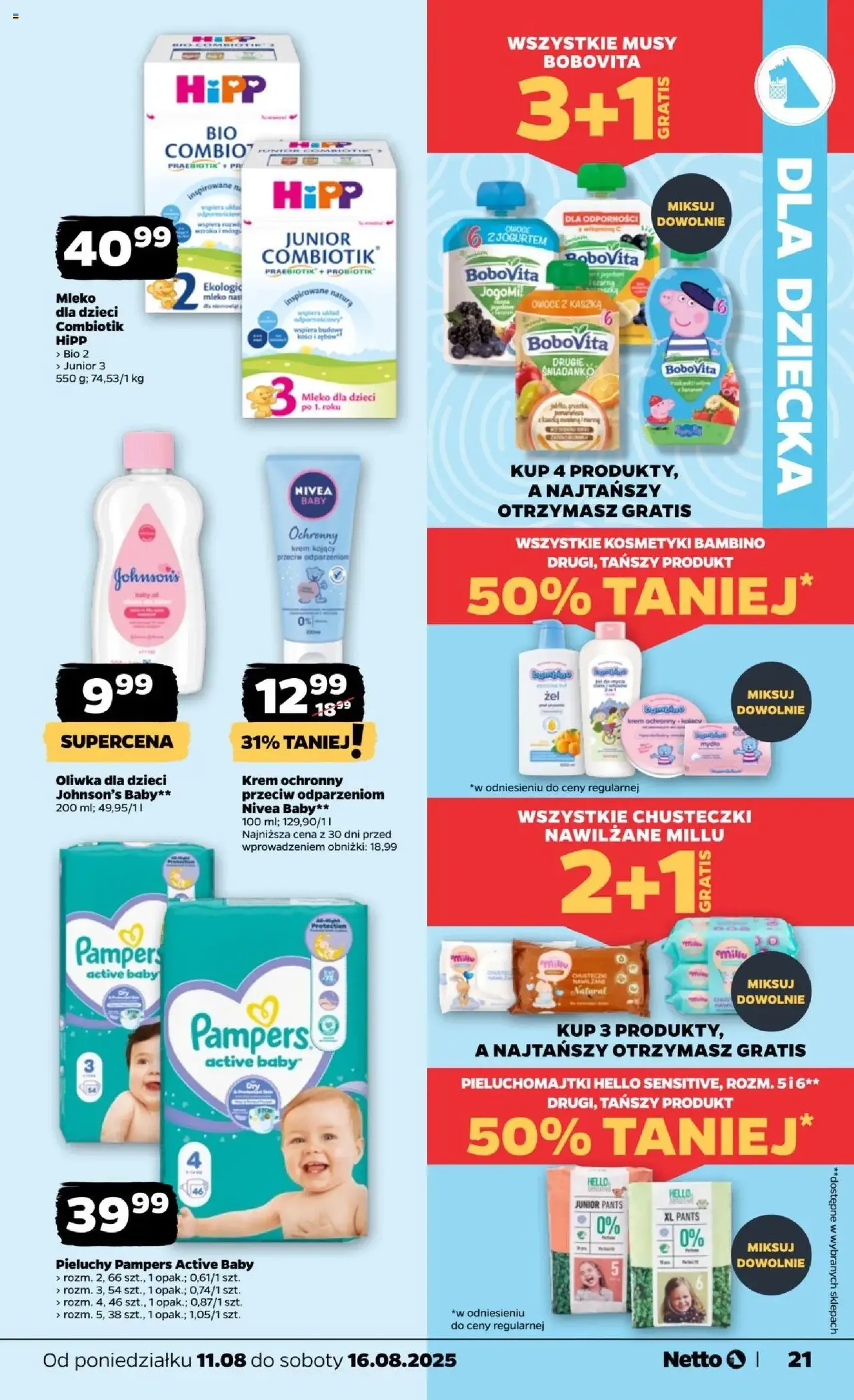 Netto gazetka - Spożywcza - ważny gazetka od 11.08.2025 strona 21 z 29 Netto gazetka - Spożywcza - ważny gazetka od 11.08.2025 strona 21 z 29