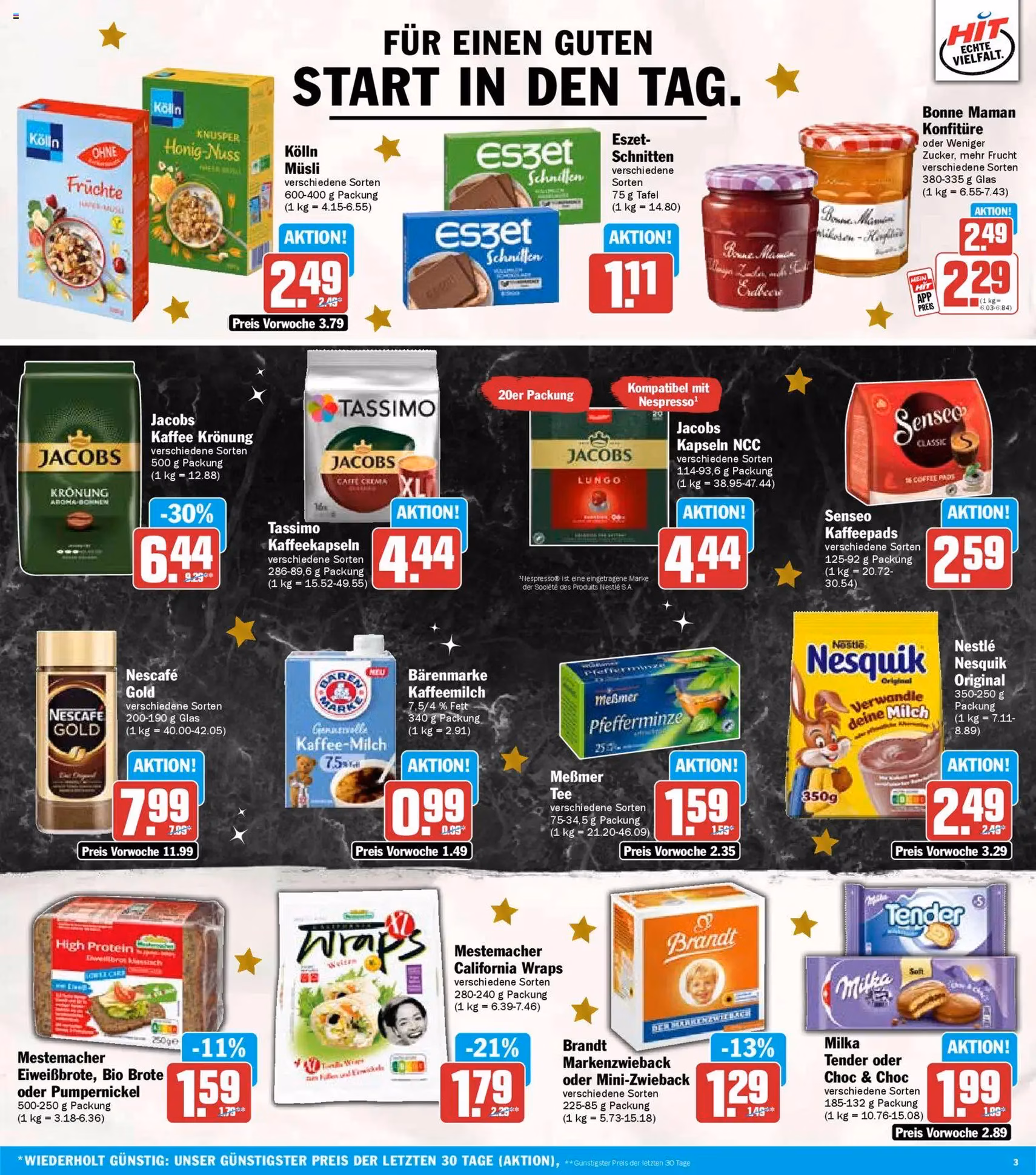 HIT Prospekt - Gültiger Prospekt ab 08.12.2025, Seite 3 von insgesamt 23