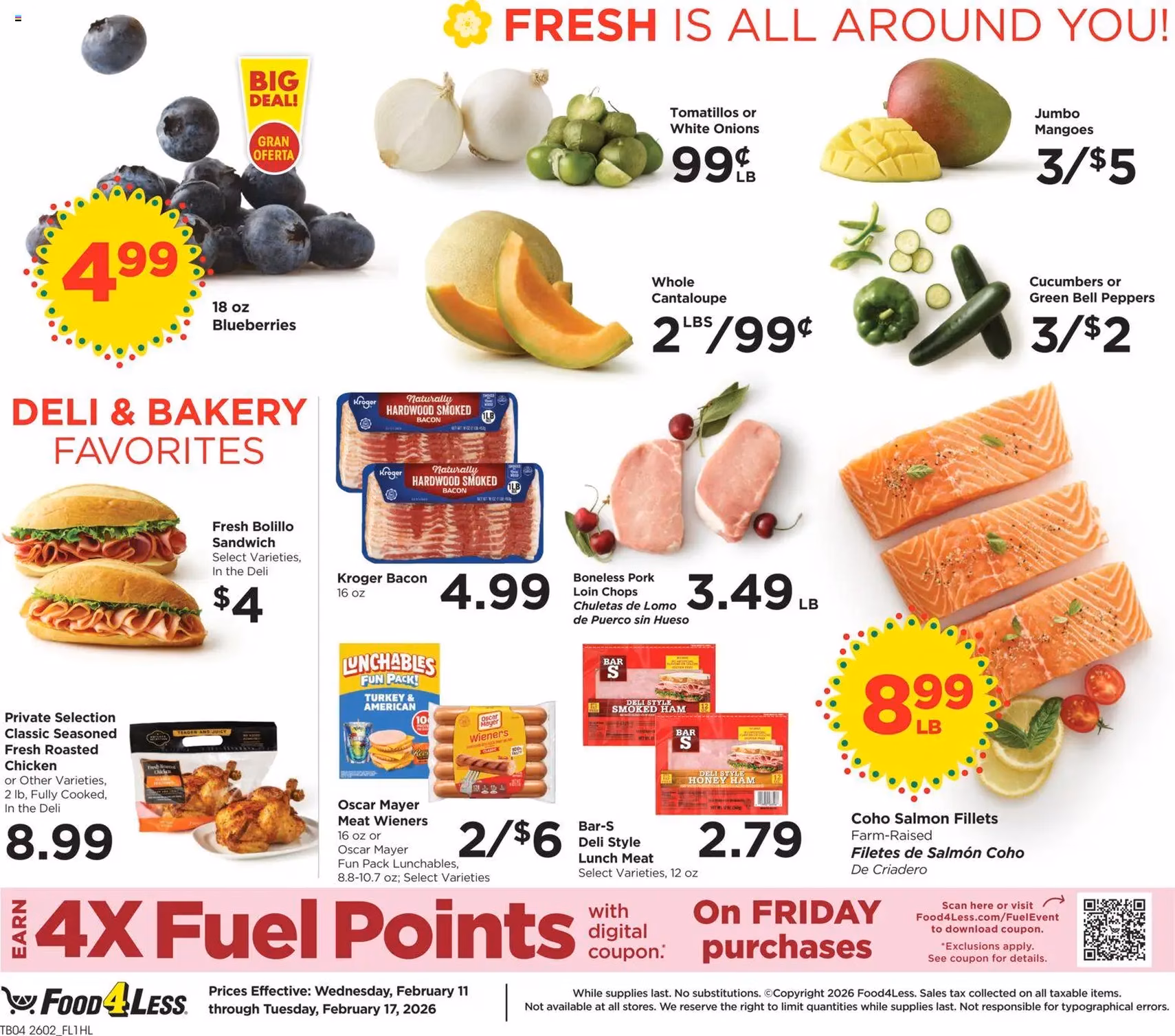 Food 4 Less Weekly Ad - valid flyer from 02/11/2026, page 5 of 10