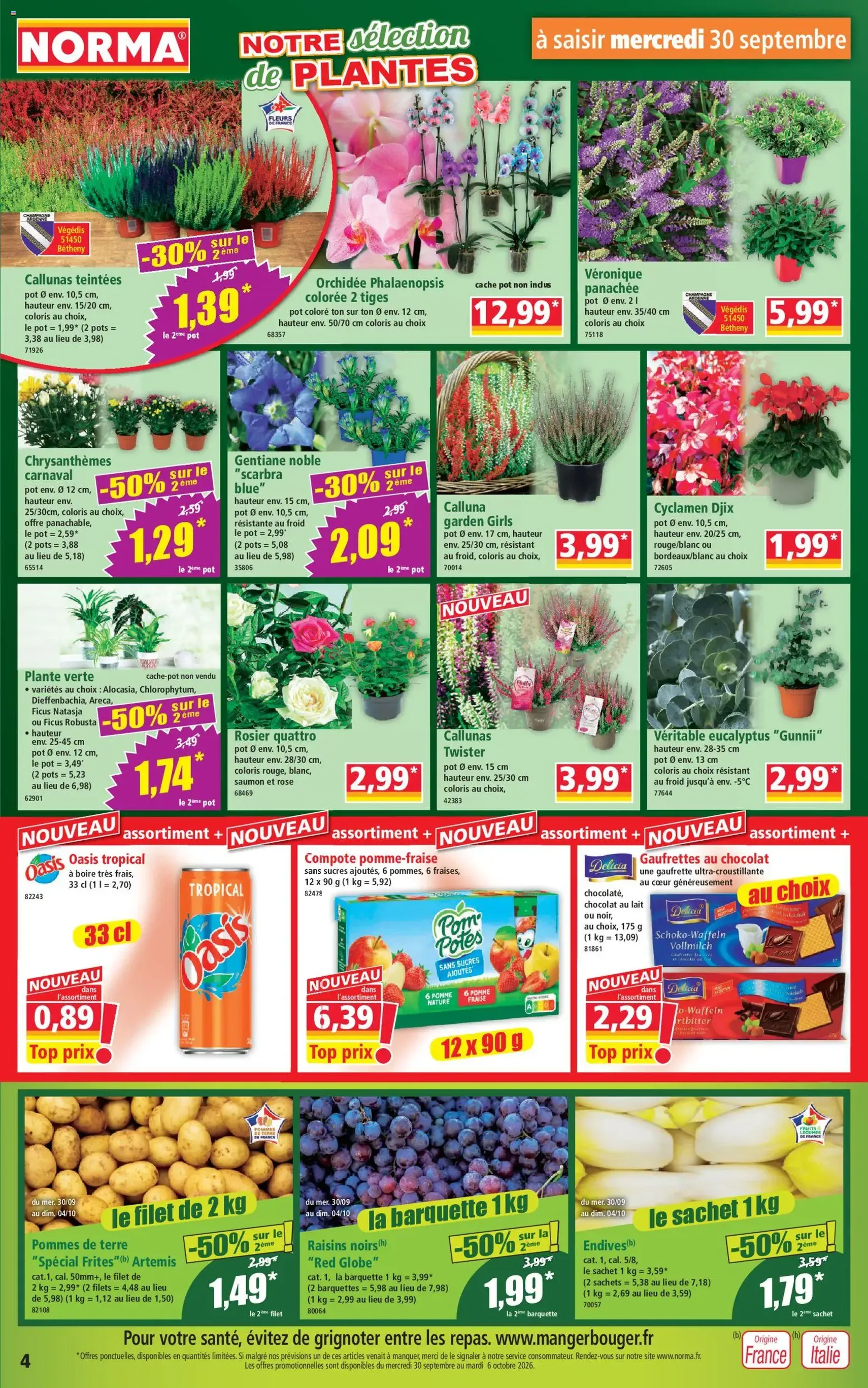 Norma catalogue - brochure valable à partir du 30/09/2026, page 4 sur 14