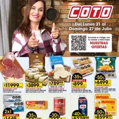 Vista previa del folleto Coto ofertas válido desde 21/07/2025