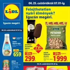 Lidl akciós újság - szórólap előnézete érvényes 2026.06.25. -tól
