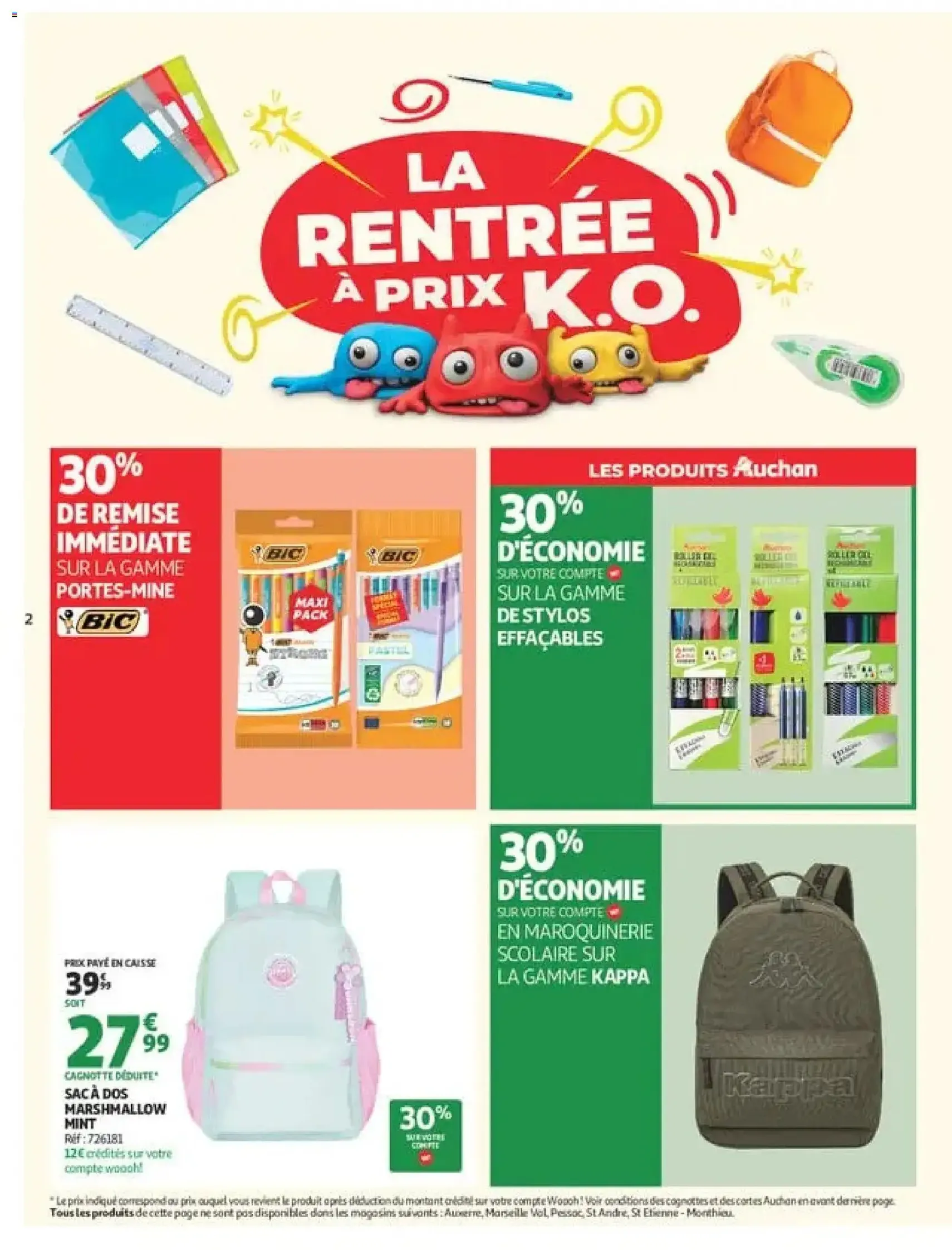 Auchan catalogue - brochure valable à partir du 11/08/2026, page 2 sur 34