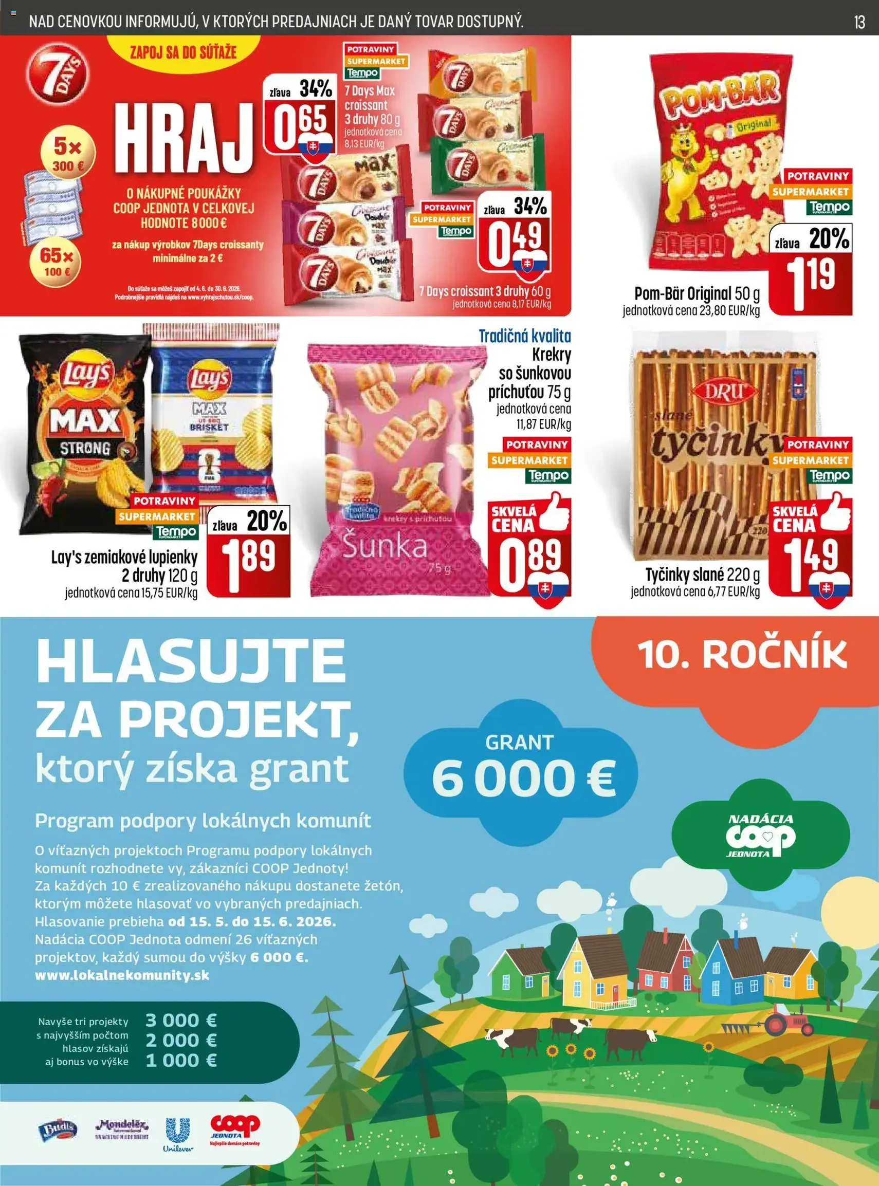 COOP Jednota leták - platný leták od 04.06.2026 strana 13 z 32