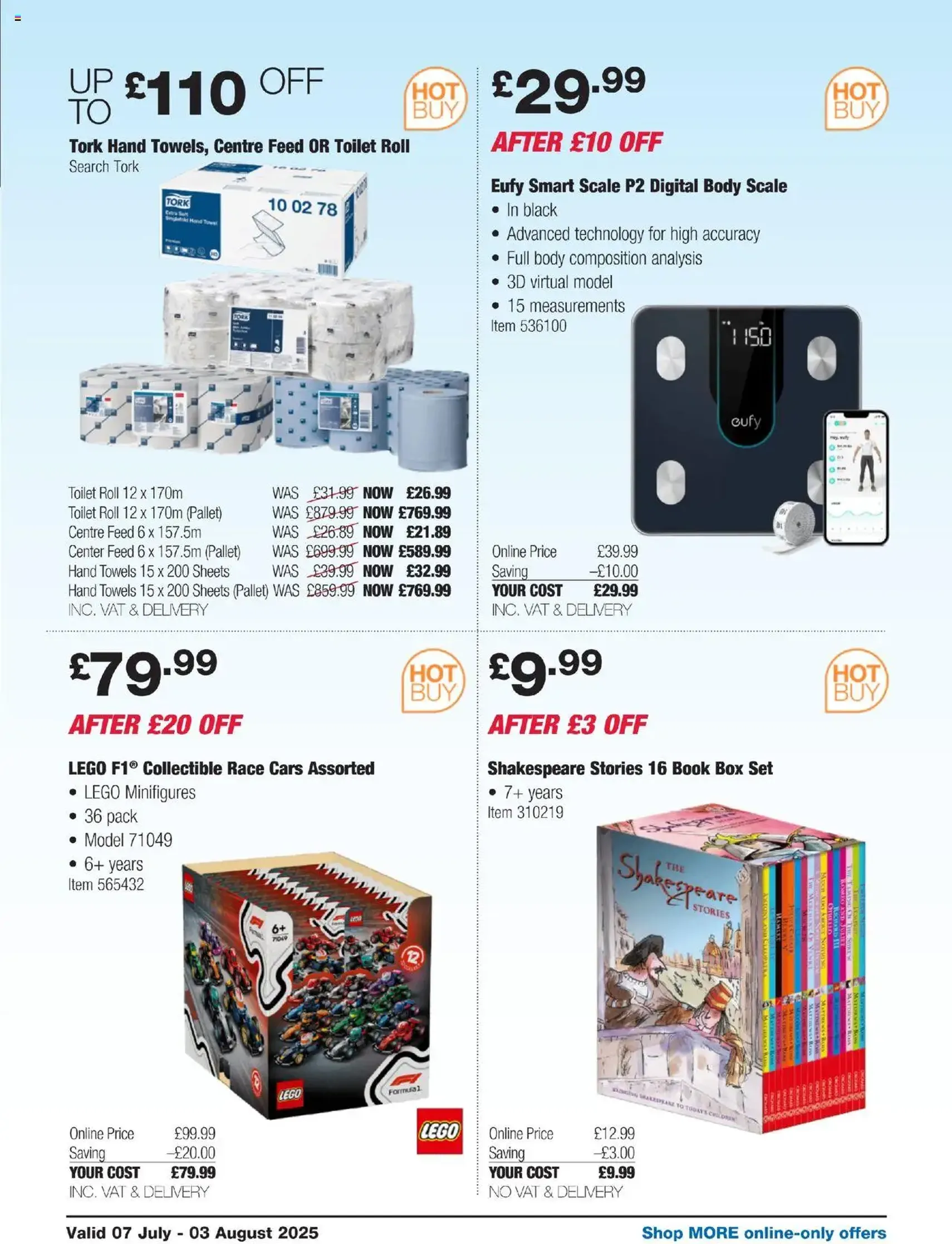 Costco - ENGLAND ONLY - valid flyer from 07/07/2025, page 35 of 36