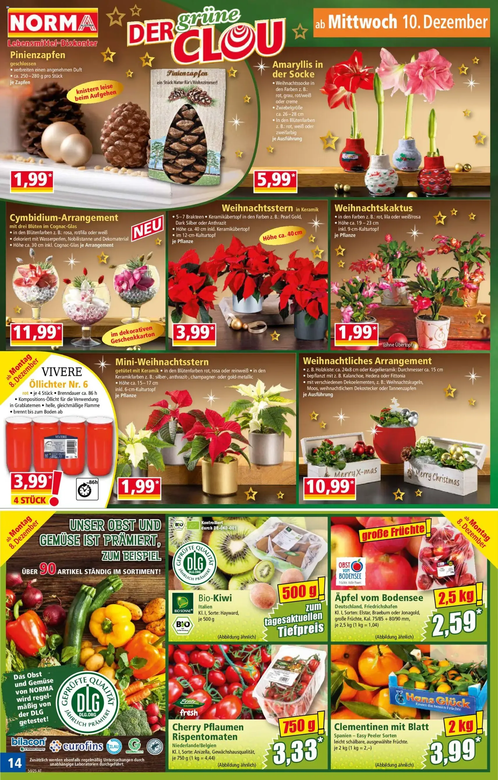 Norma Flugblatt - Gültiger Prospekt ab 08.12.2025, Seite 14 von insgesamt 20