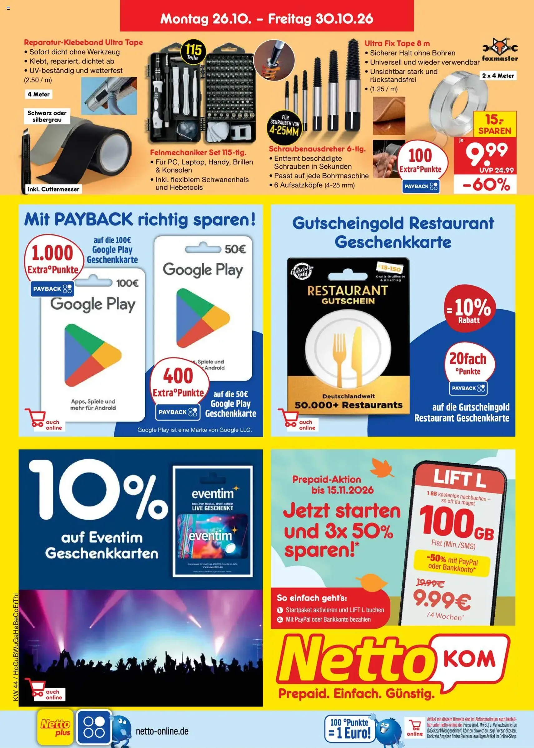 Netto Marken-Discount Prospekt - Gültiger Prospekt ab 26.10.2026, Seite 40 von insgesamt 71