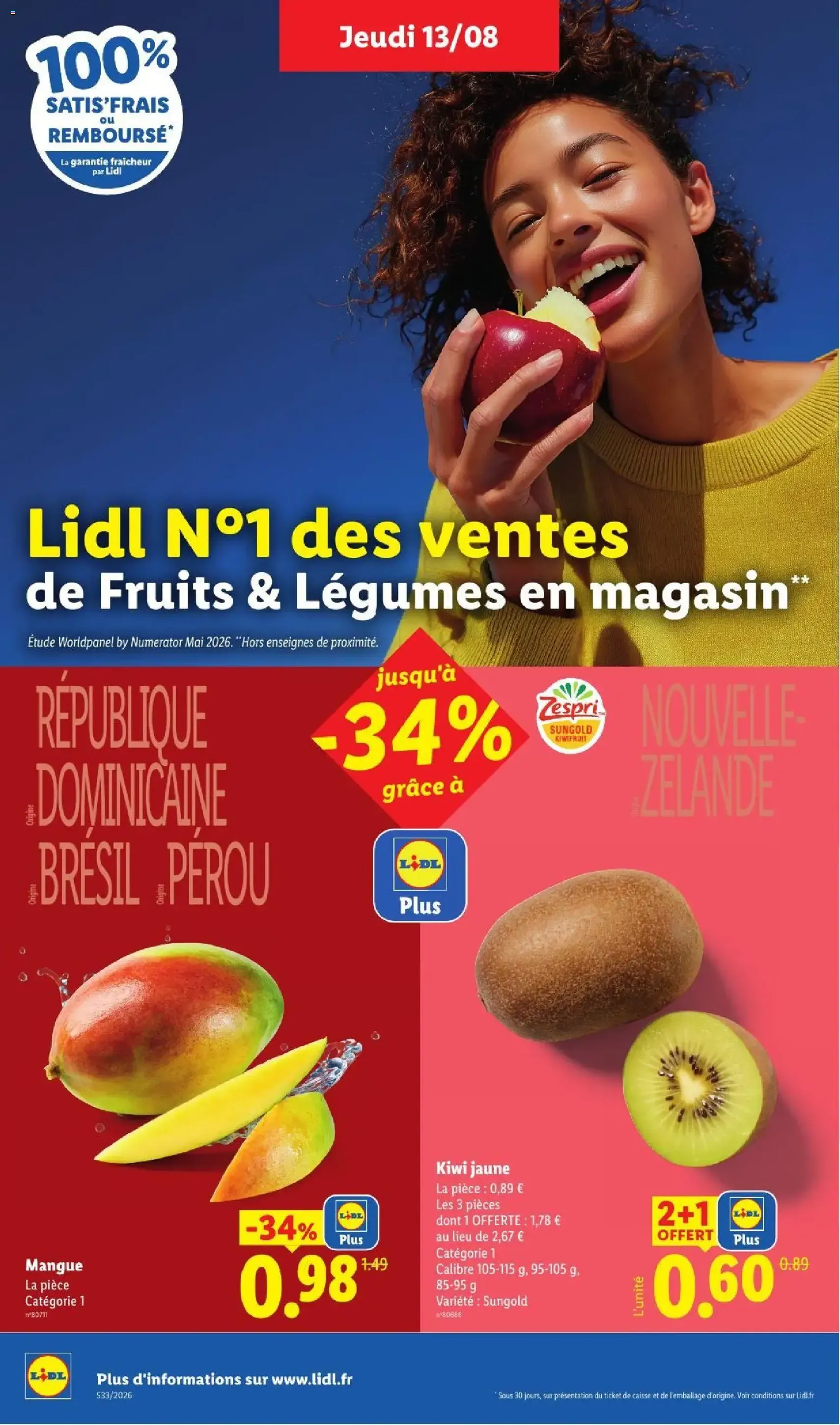 LIDL catalogue - brochure valable à partir du 13/08/2026, page 2 sur 61