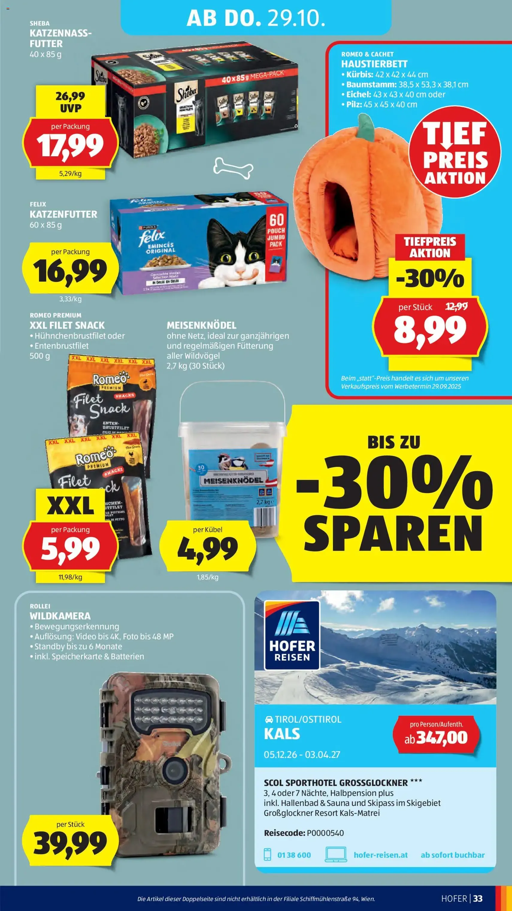 Hofer Flugblatt - Gültiger Prospekt ab 23.10.2026, Seite 43 von insgesamt 50