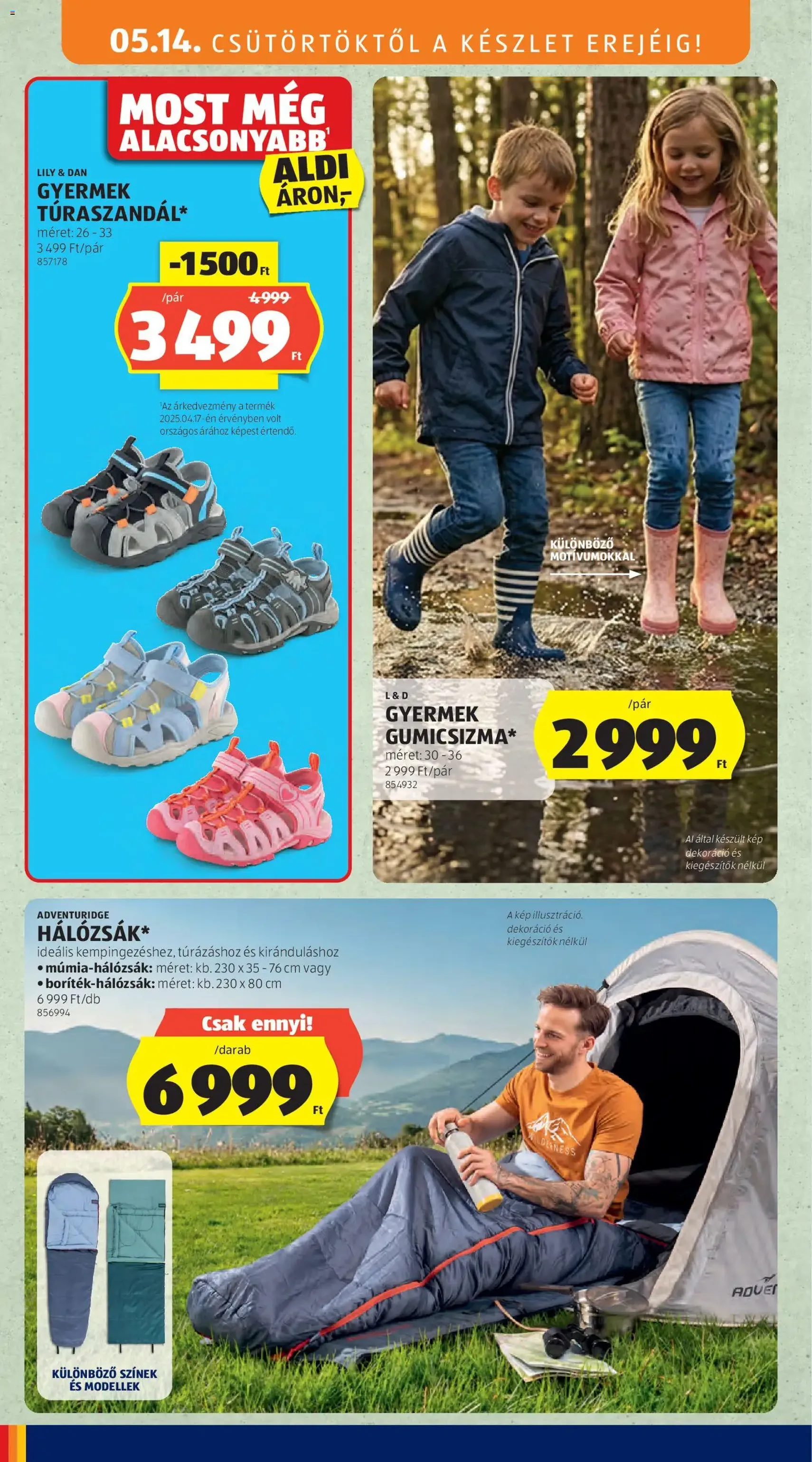 Aldi akciós újság - 2026.05.14. érvényes szórólap 26 oldal 36 oldalból