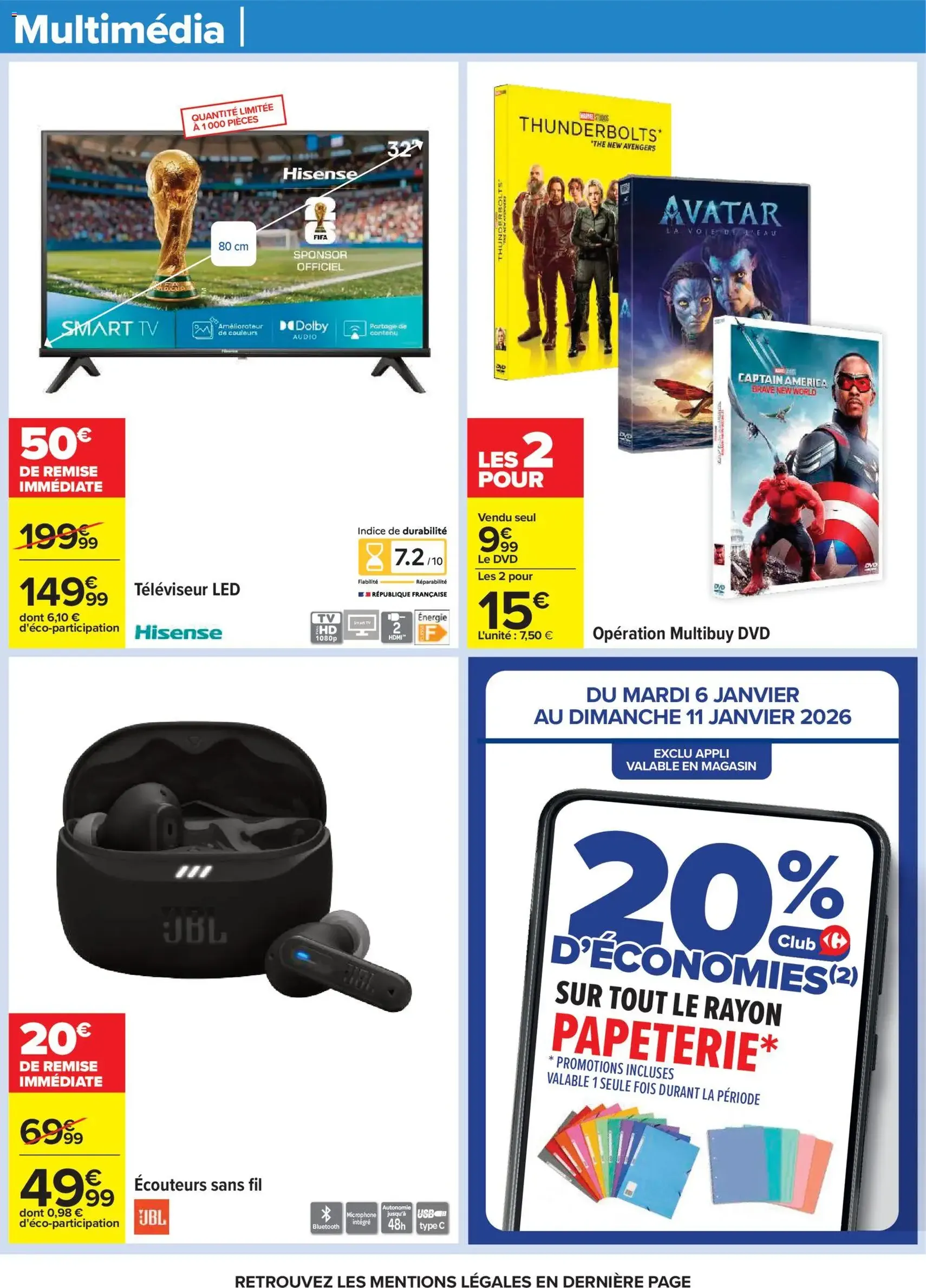 Carrefour catalogue semaine 2 - brochure valable à partir du 06/01/2026, page 69 sur 82