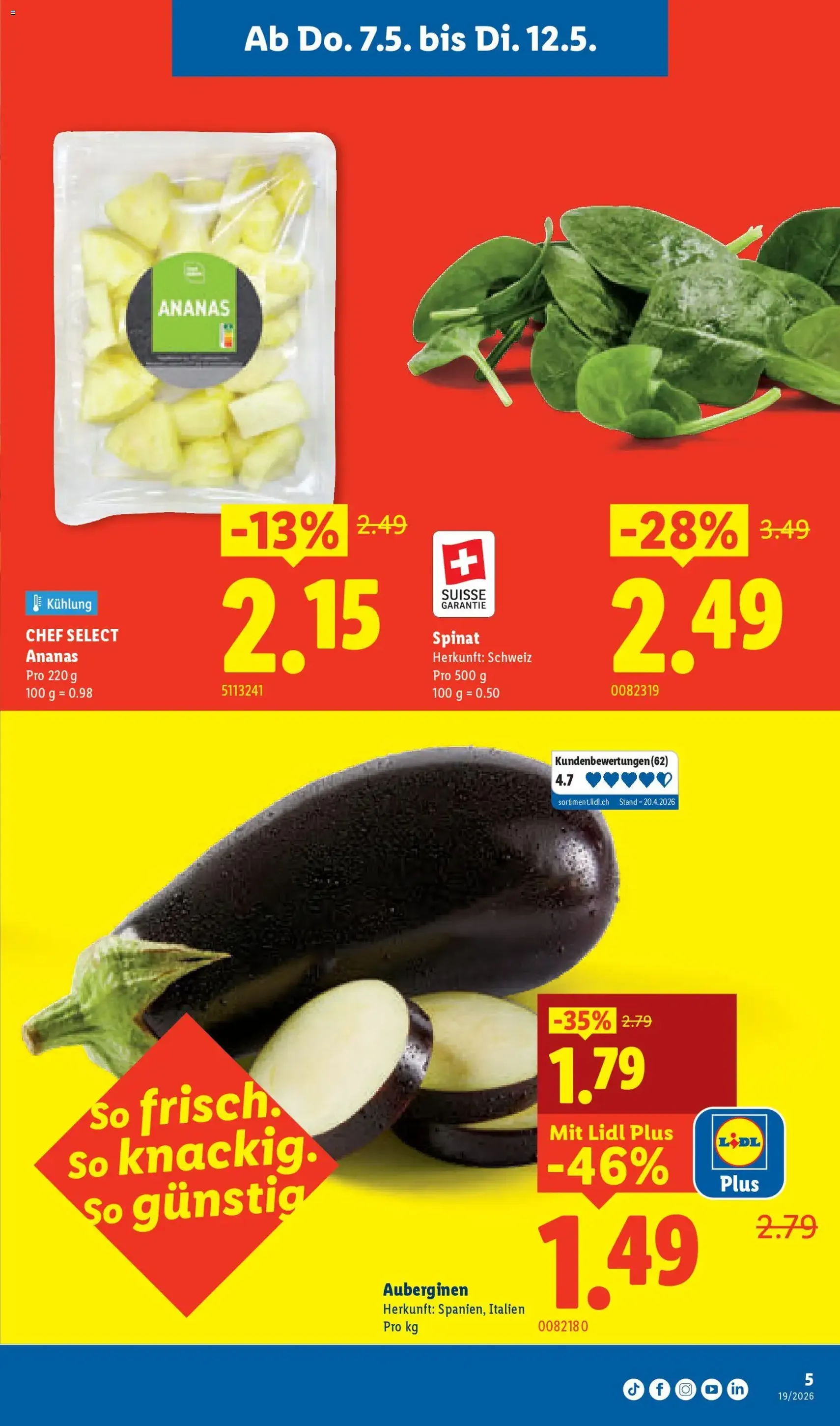 Lidl aktionen - Gültiger Prospekt ab 07.05.2026, Seite 5 von insgesamt 32