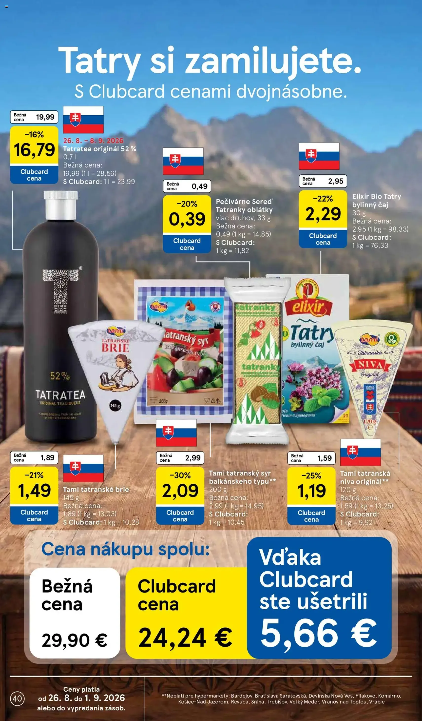 Tesco Hypermarket - leták - platný leták od 26.08.2026 strana 40 z 58