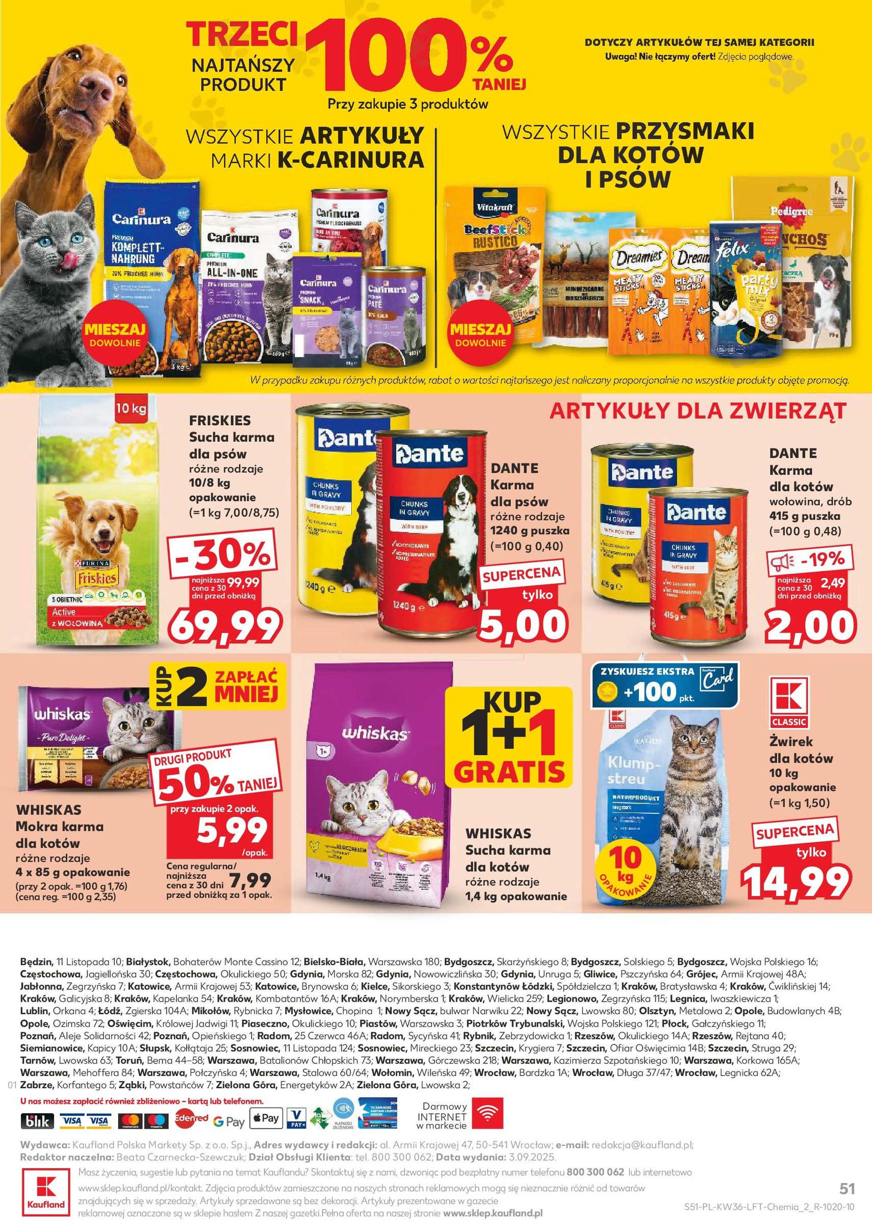 Kaufland gazetka - ważny gazetka od 04.09.2025 strona 51 z 57 Kaufland gazetka - ważny gazetka od 04.09.2025 strona 51 z 57