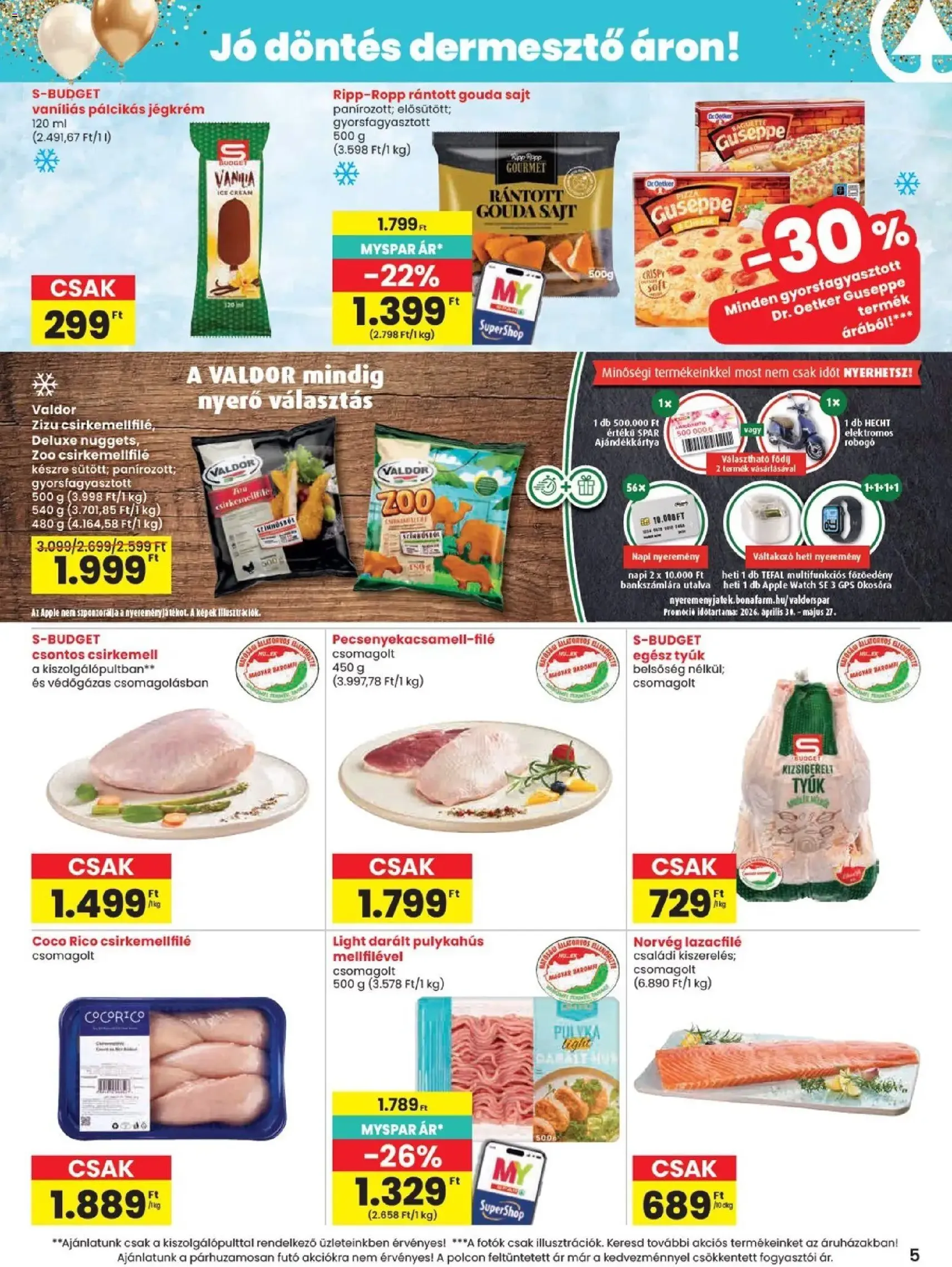 Spar akciós újság - 2026.05.07. érvényes szórólap 5 oldal 20 oldalból
