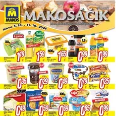 Makos leták - náhľad letáku platný od 05.10.2026