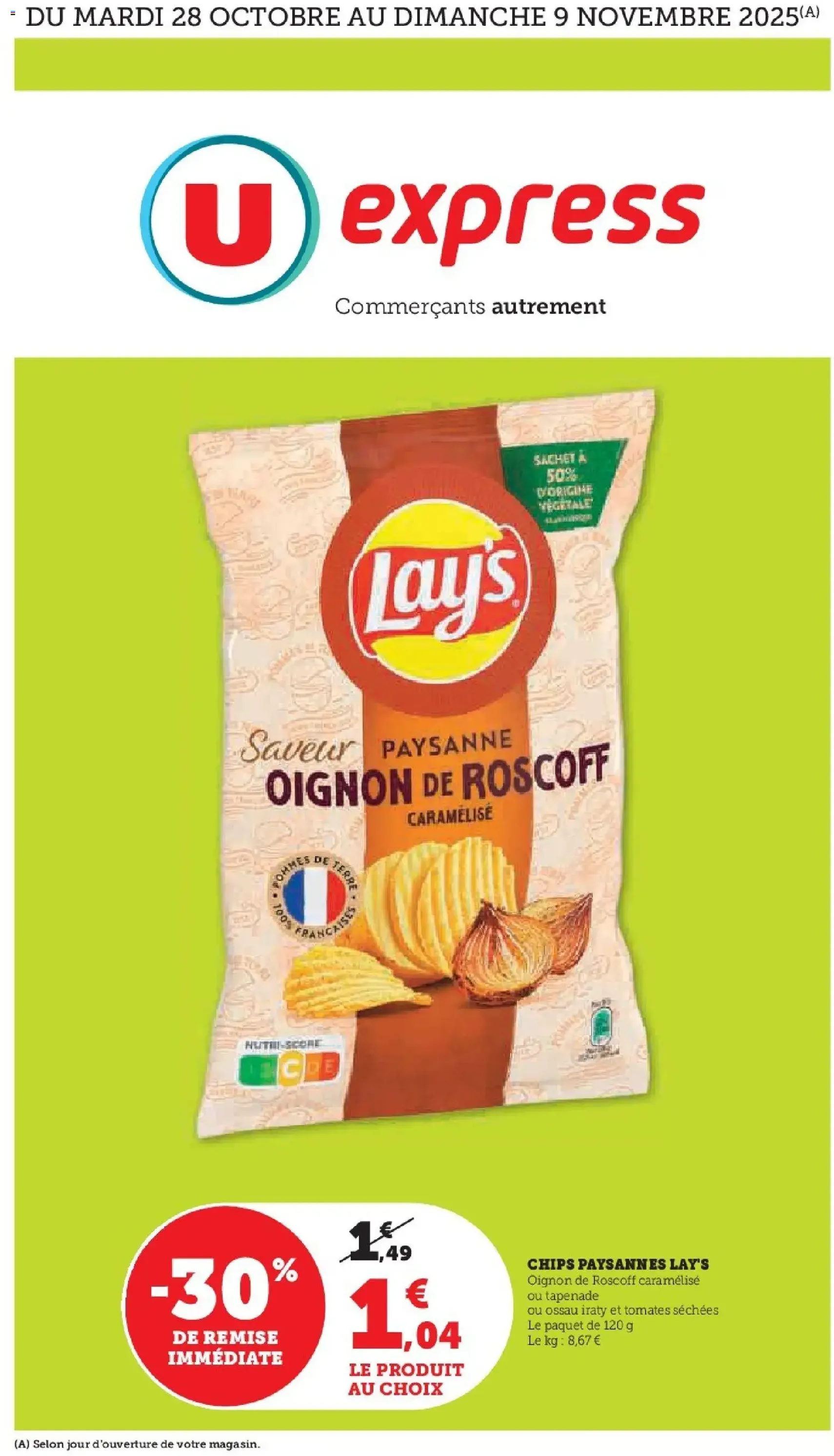 U Express catalogue - brochure valable à partir du 28/10/2025, page 1 sur 12