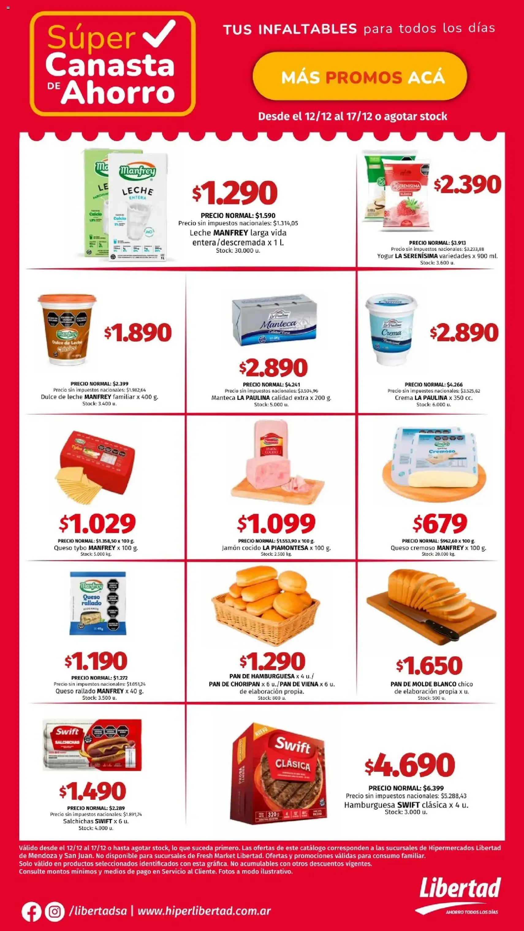 Hipermercado Libertad catálogo - folleto válido desde 12/12/2025 página 4 de 6