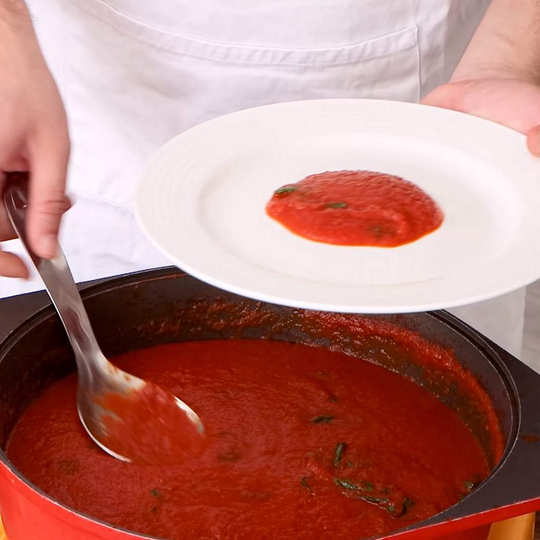 Sugo pomodoro e basilico