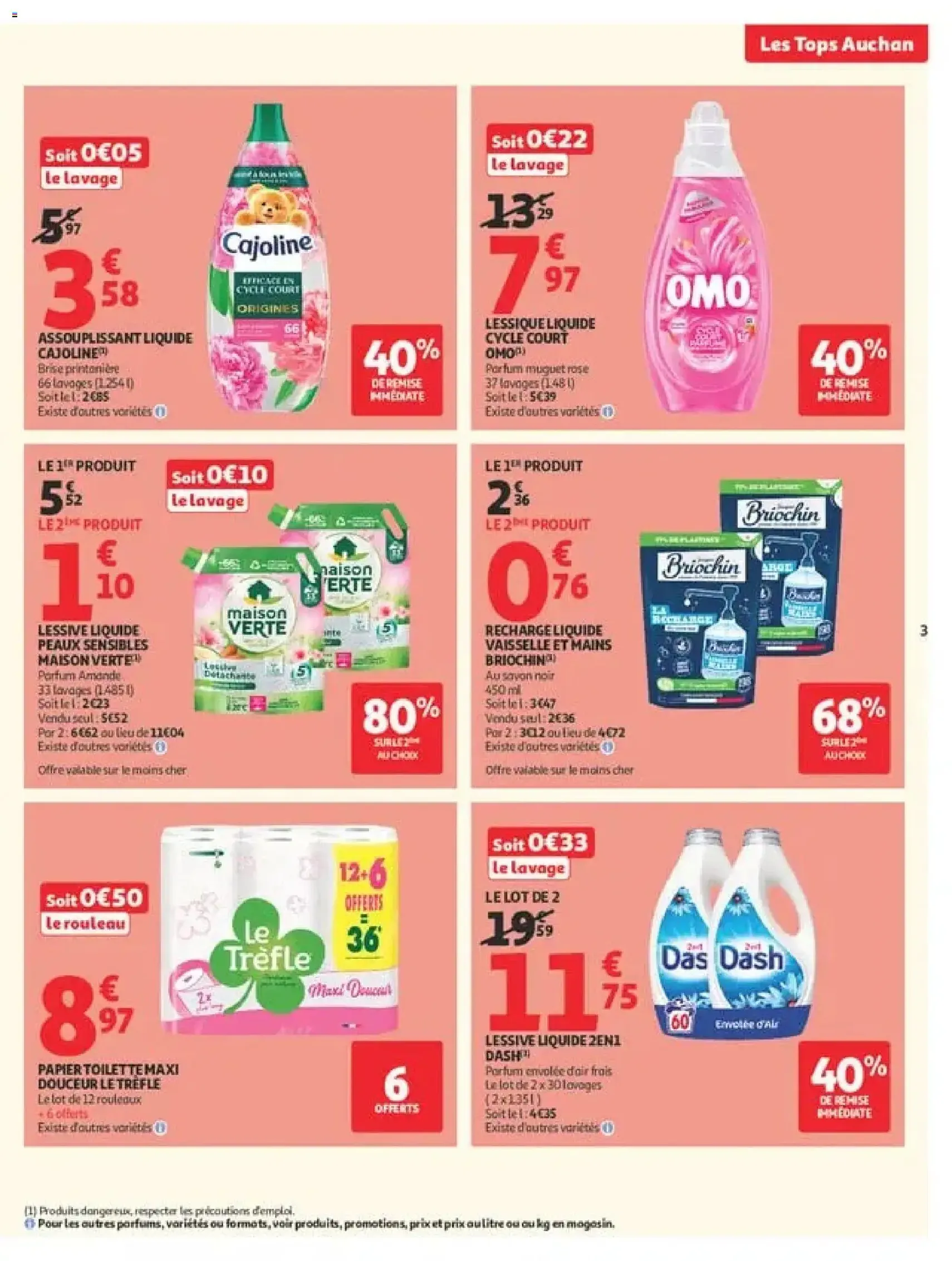 Auchan prospectus - brochure valable à partir du 04/08/2026, page 3 sur 42