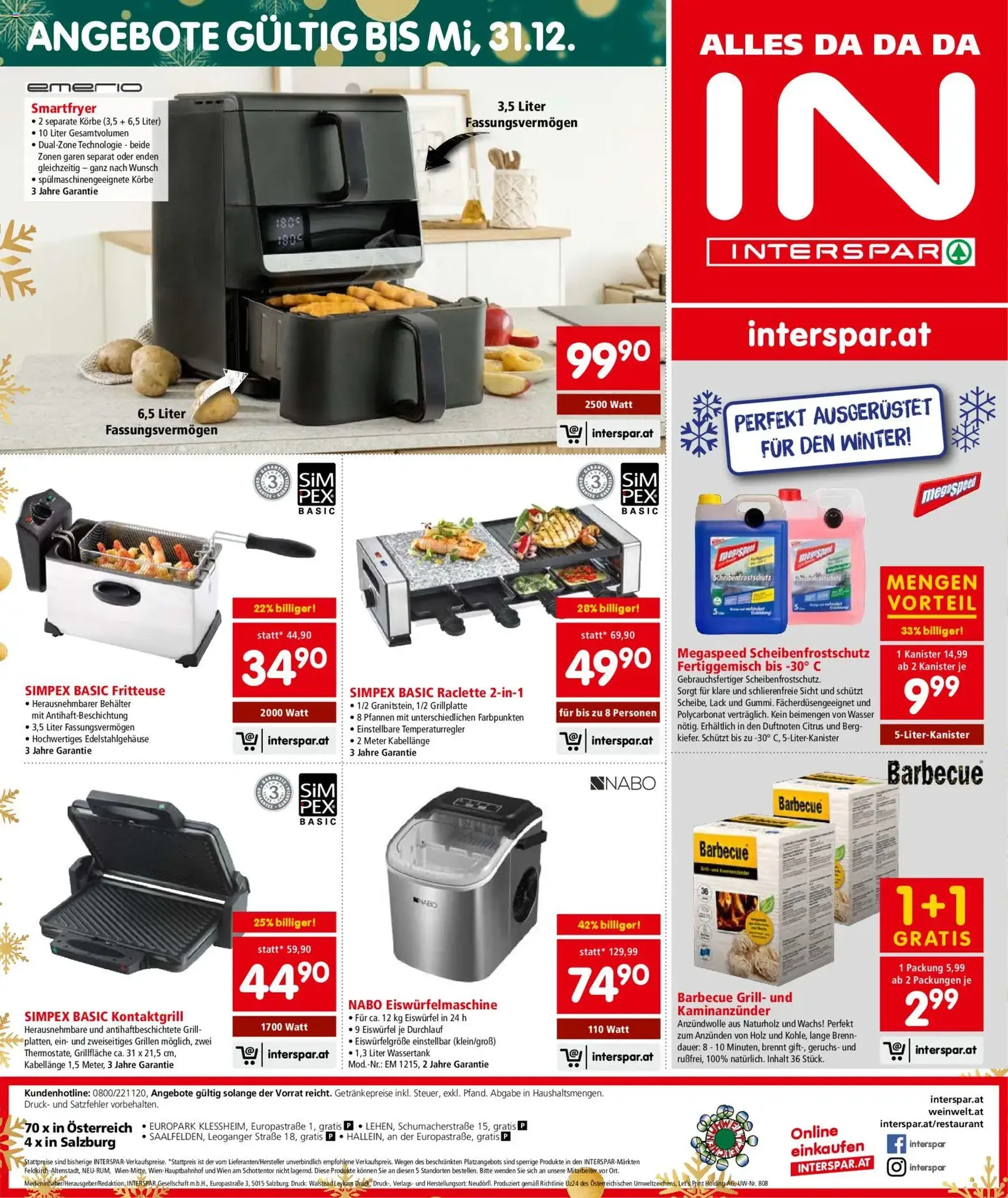 Interspar Flugblatt - Gültiger Prospekt ab 11.12.2025, Seite 21 von insgesamt 22