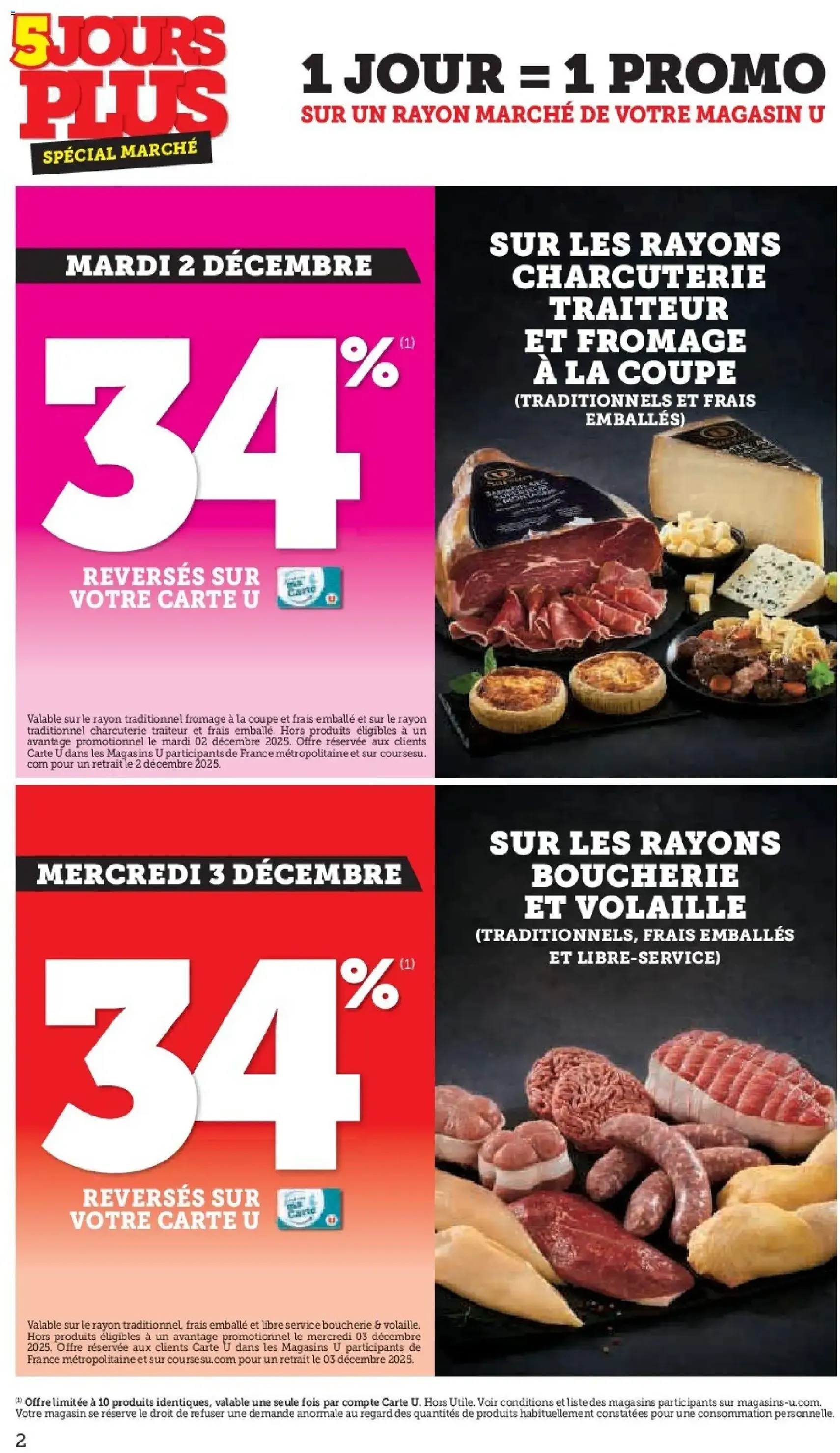 Hyper U - Les prix bas de la semaine - brochure valable à partir du 02/12/2025, page 2 sur 40