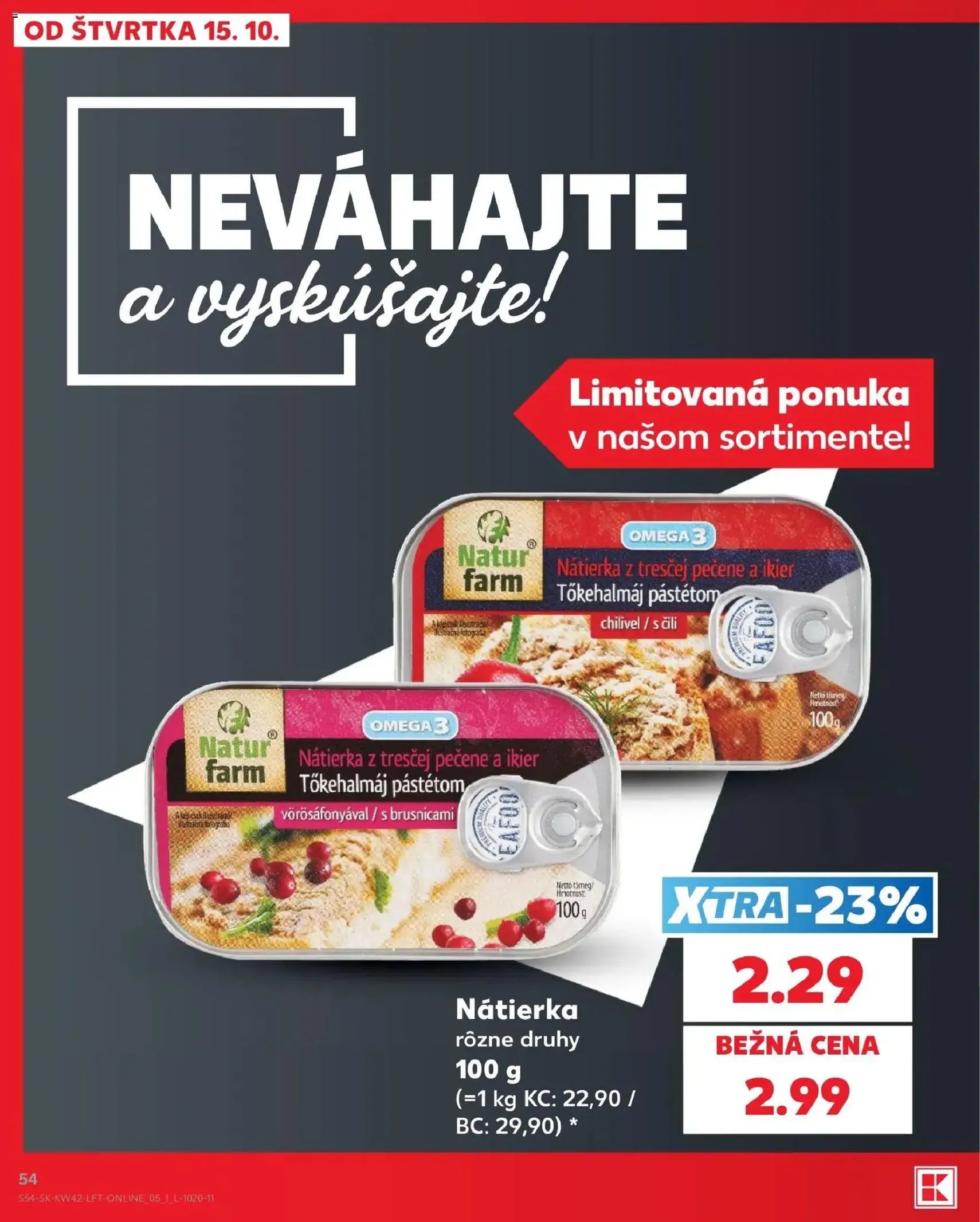 Kaufland leták - platný leták od 15.10.2026 strana 54 z 84