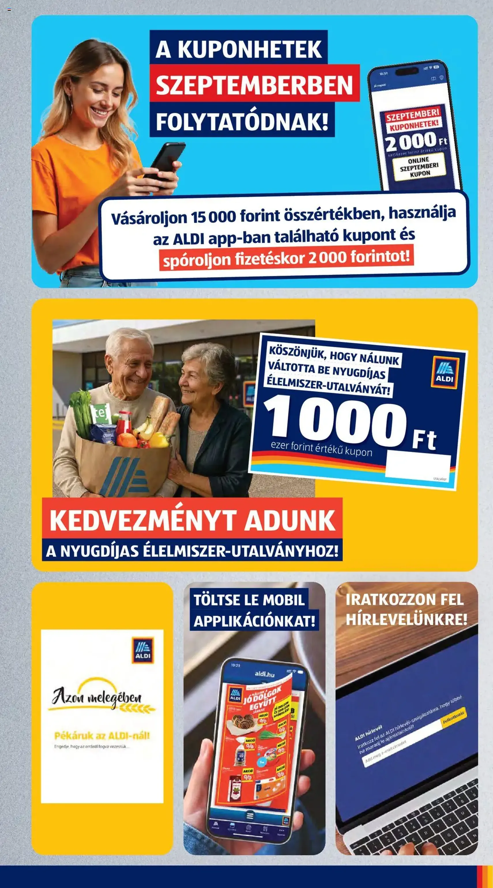 Aldi Akciós újság - 2025.09.18. érvényes szórólap 3 oldal 41 oldalból Aldi Akciós újság - 2025.09.18. érvényes szórólap 3 oldal 41 oldalból