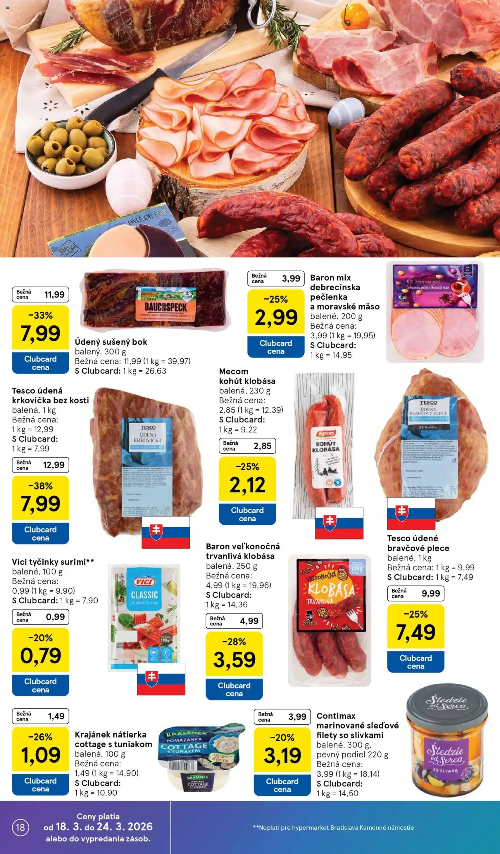 Tesco hypermarket - leták - platný leták od 18.03.2026 strana 18 z 49