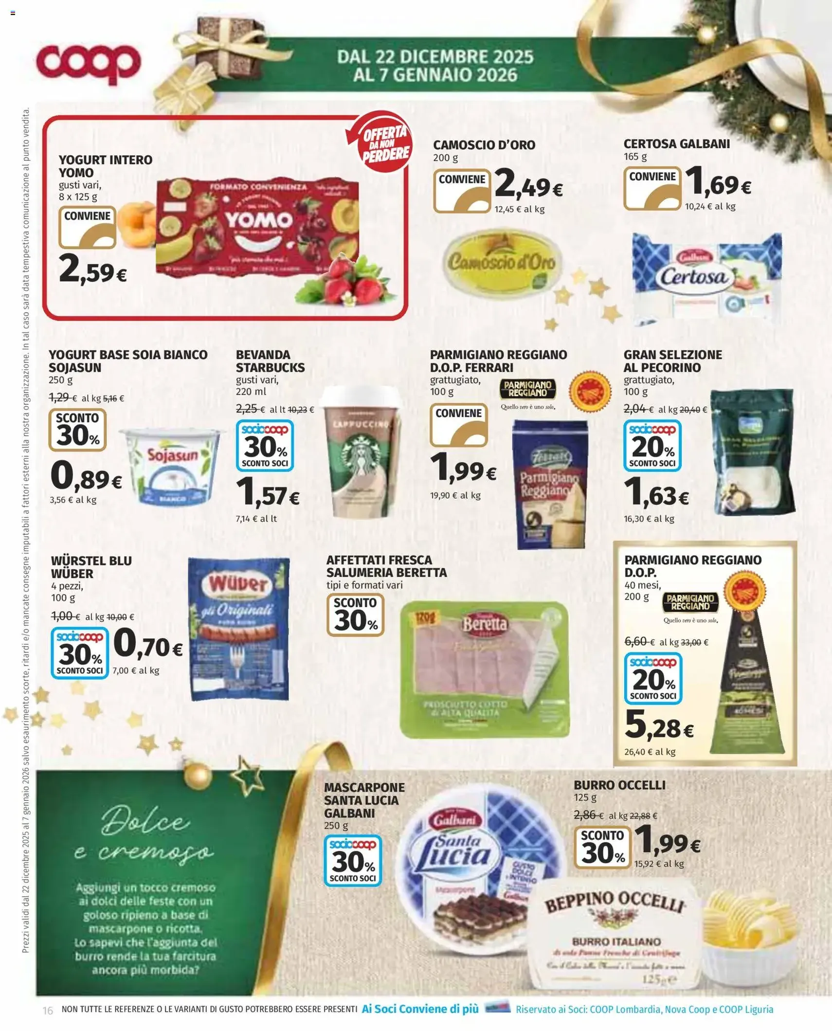Volantino COOP - volantino valido dal 22/12/2025 pagina 16 di 22