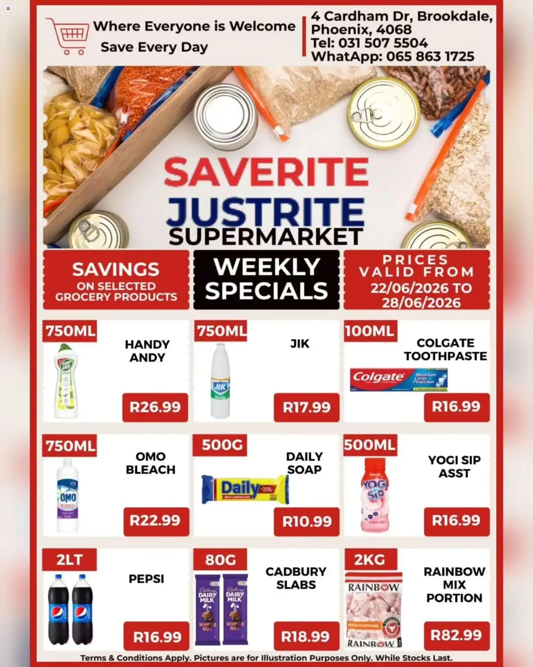Saverite Specials - valid flyer from 22/06/2026, page 3 of 3