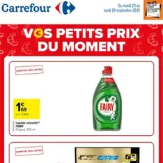 Carrefour catalogue semaine 39 - Prévisualisation du catalogue valable à partir du 23/09/2025