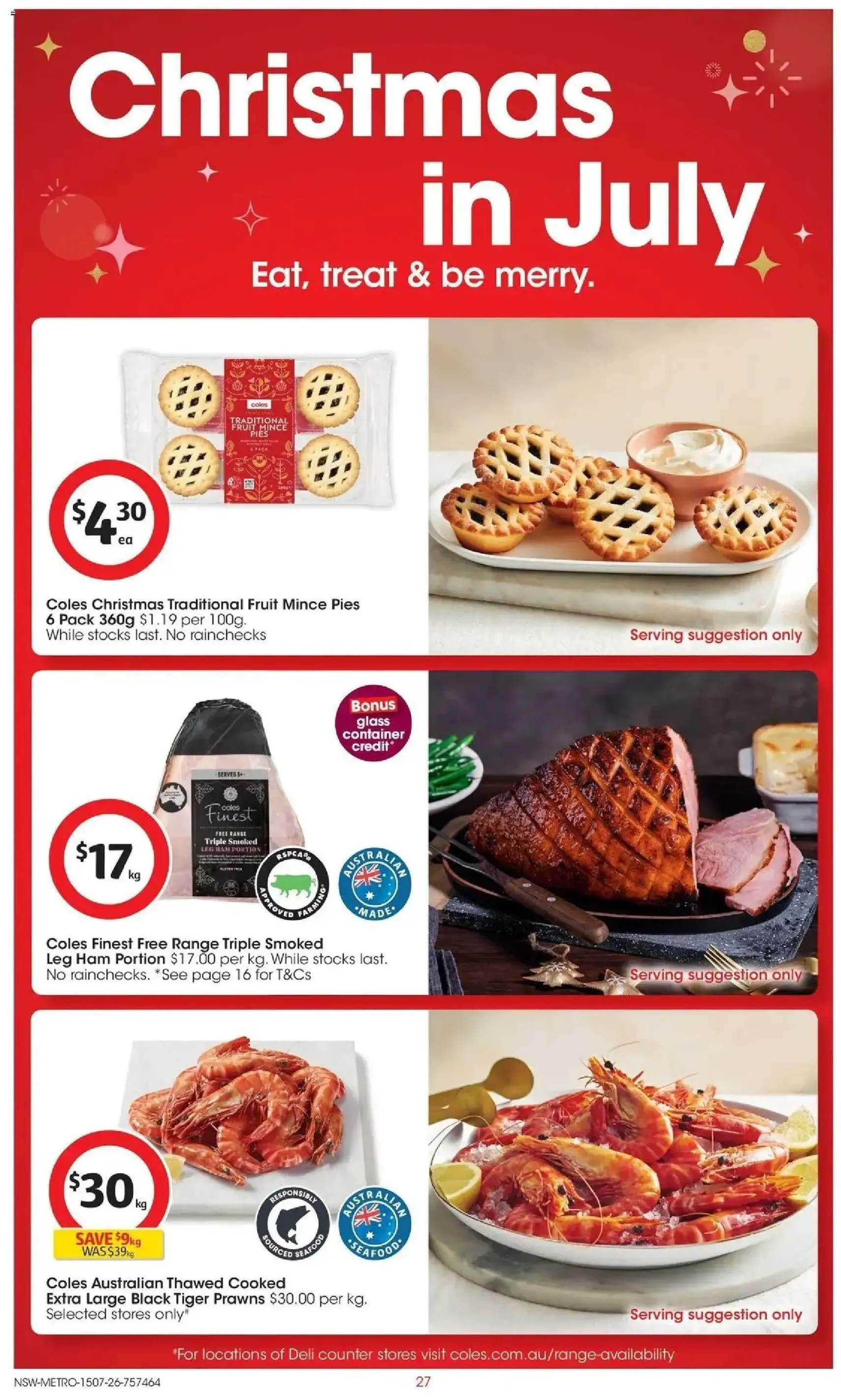 Coles catalogue - valid flyer from 15/07/2026, page 27 of 51