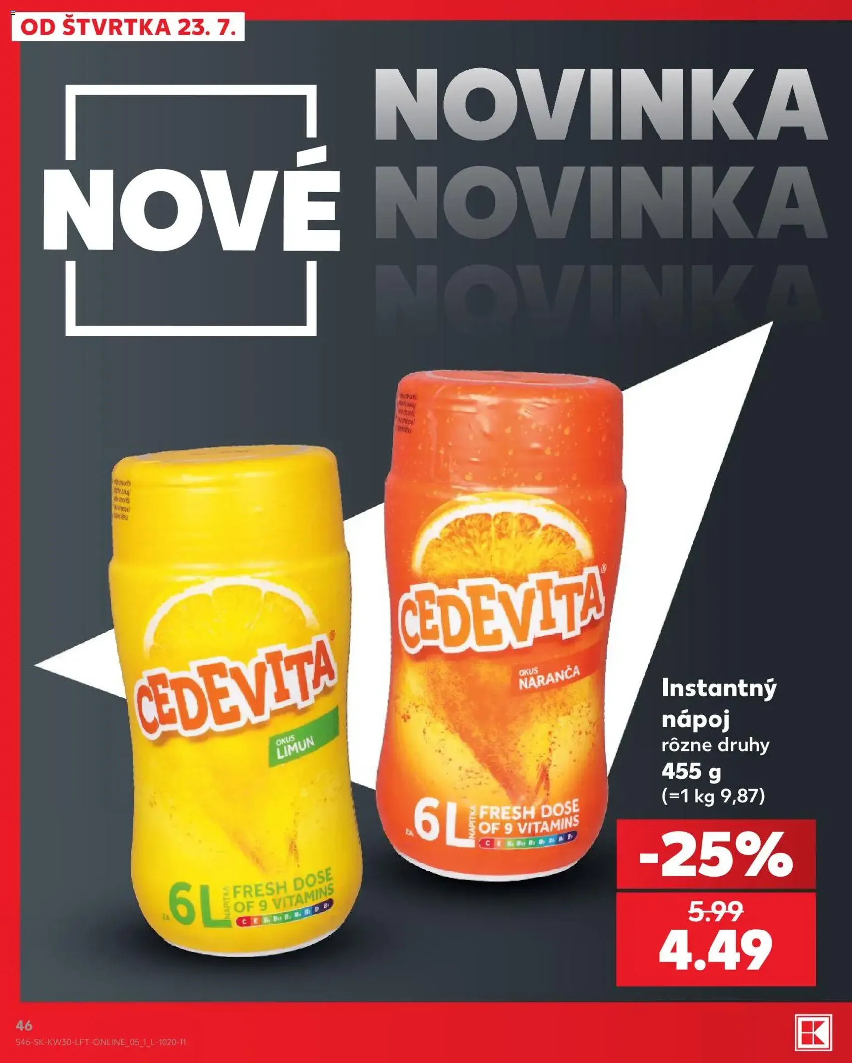 Kaufland leták - platný leták od 23.07.2026 strana 46 z 74