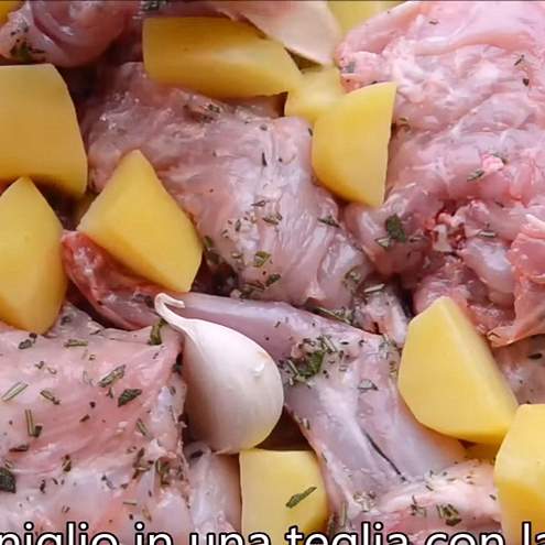Coniglio arrosto - procedimento 1