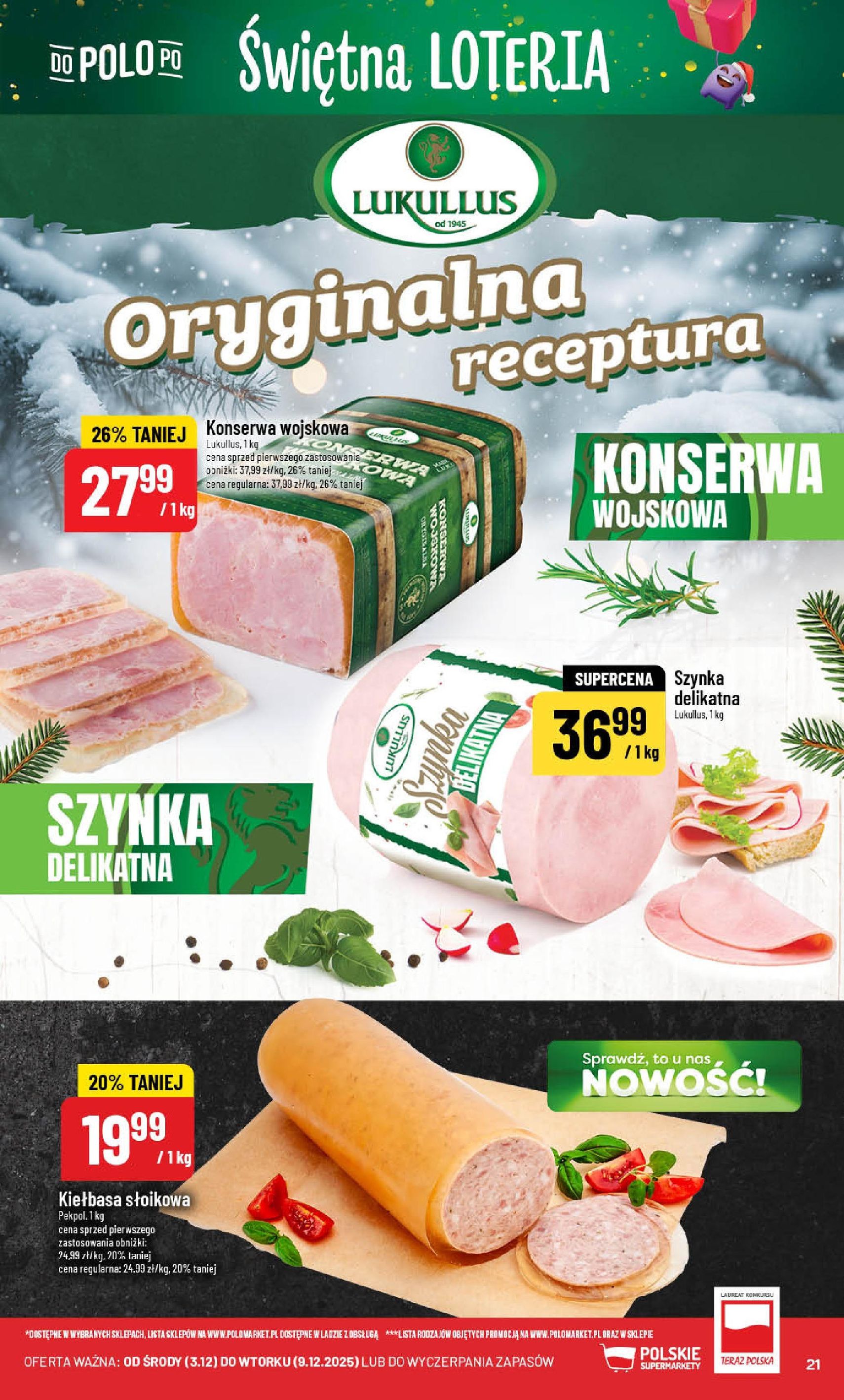 POLOmarket Gazetka - ważny gazetka od 03.12.2025 strona 21 z 80