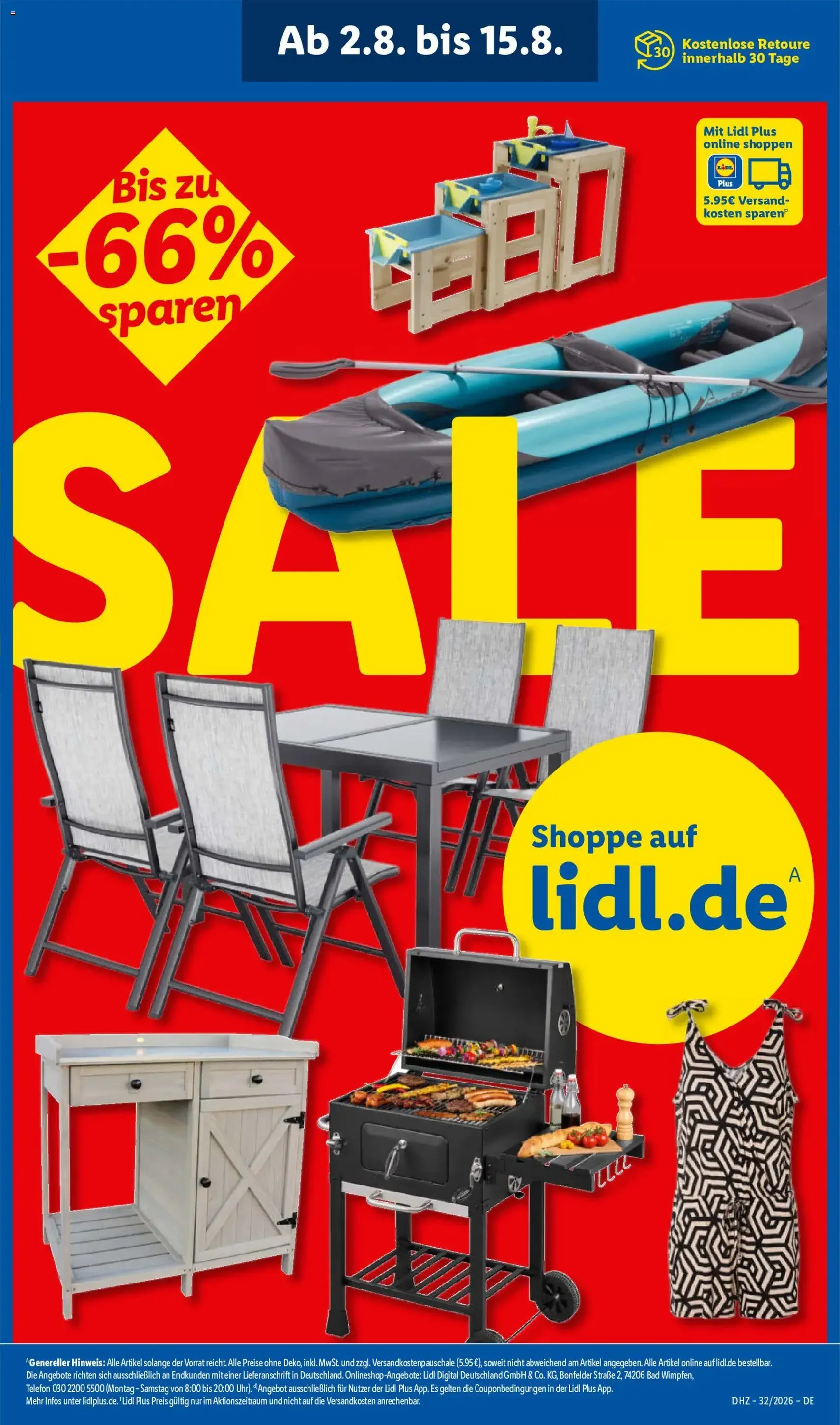 Lidl Prospekt - Gültiger Prospekt ab 03.08.2026, Seite 65 von insgesamt 69