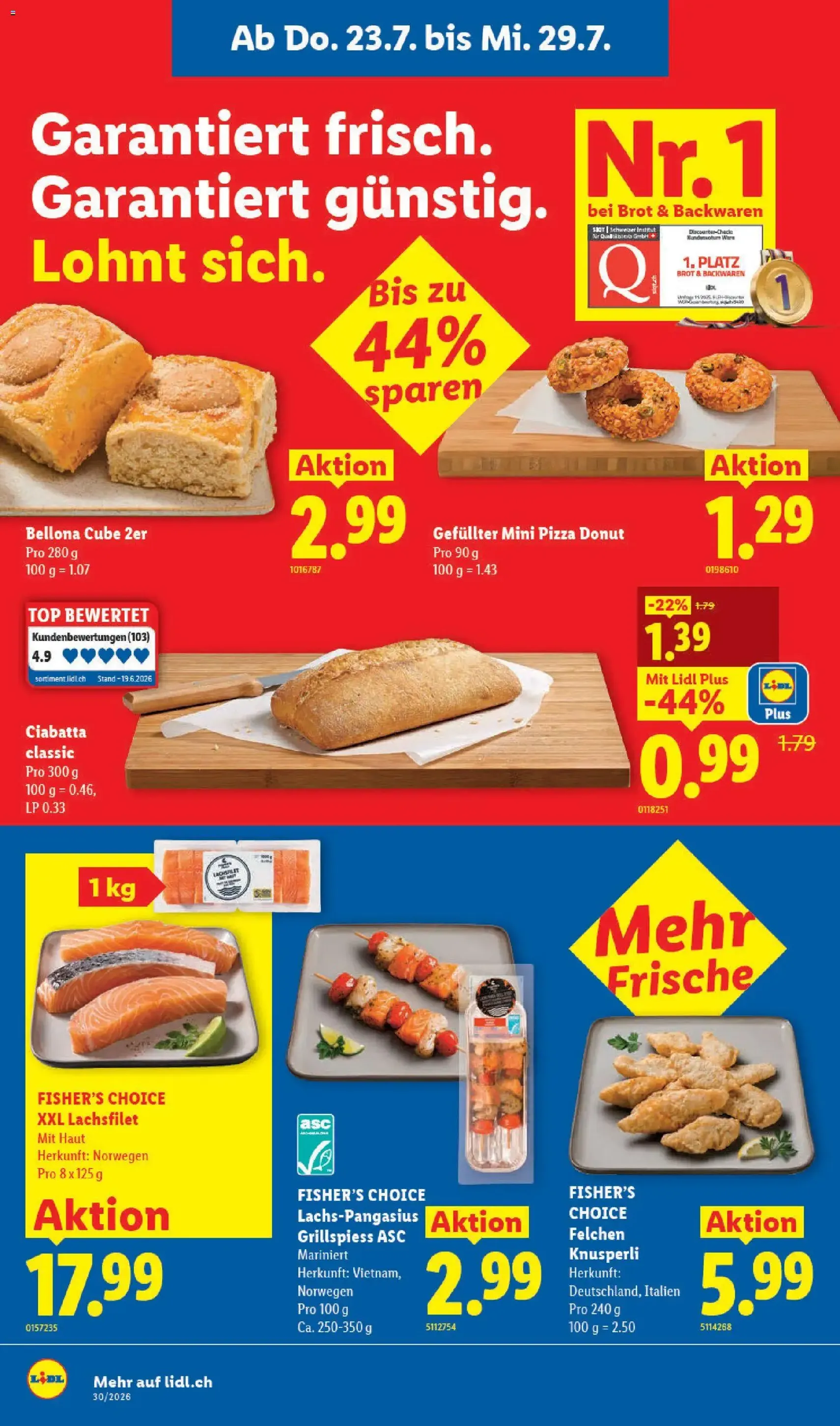 Lidl aktionen - Gültiger Prospekt ab 23.07.2026, Seite 6 von insgesamt 32