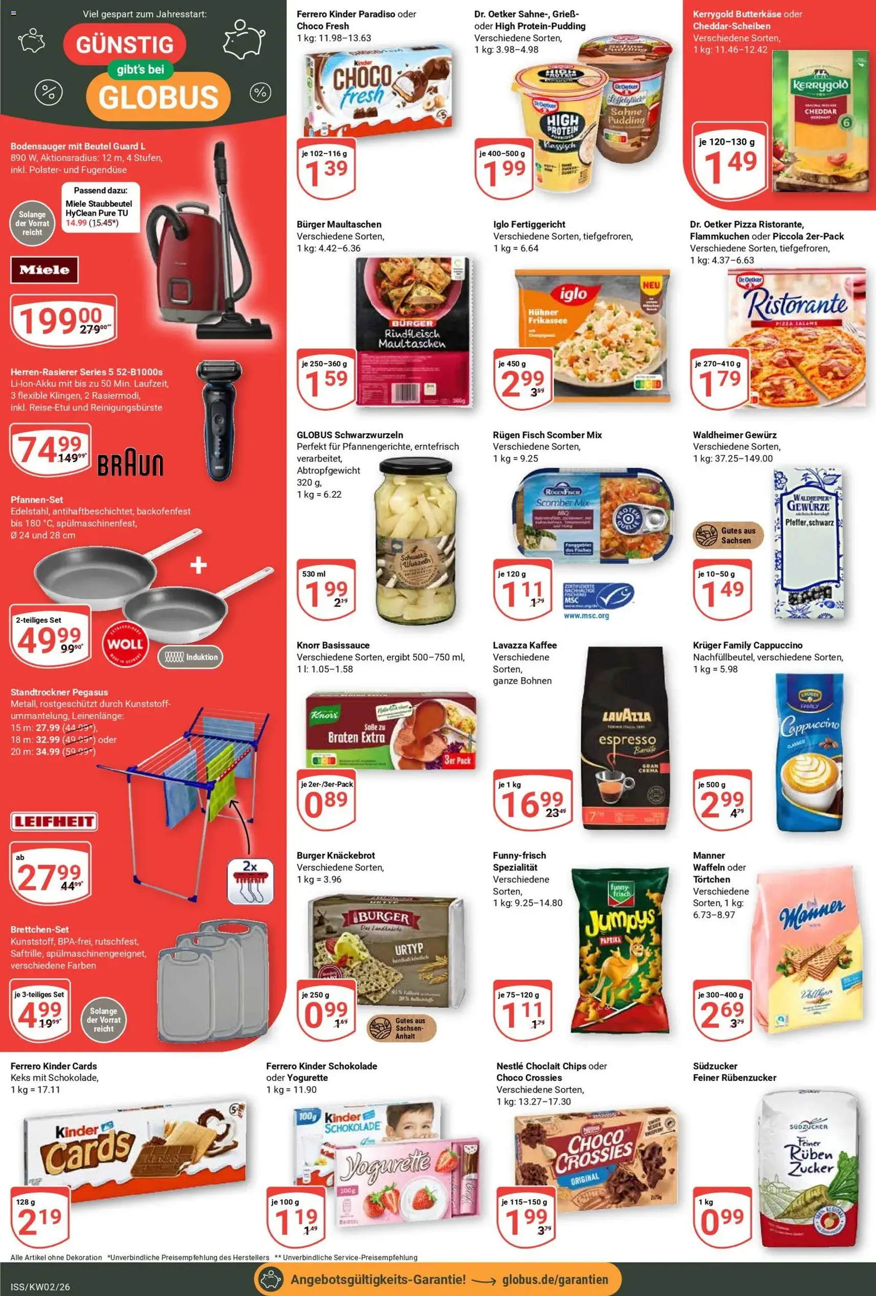 Globus Prospekt - Gültiger Prospekt ab 05.01.2026, Seite 2 von insgesamt 42