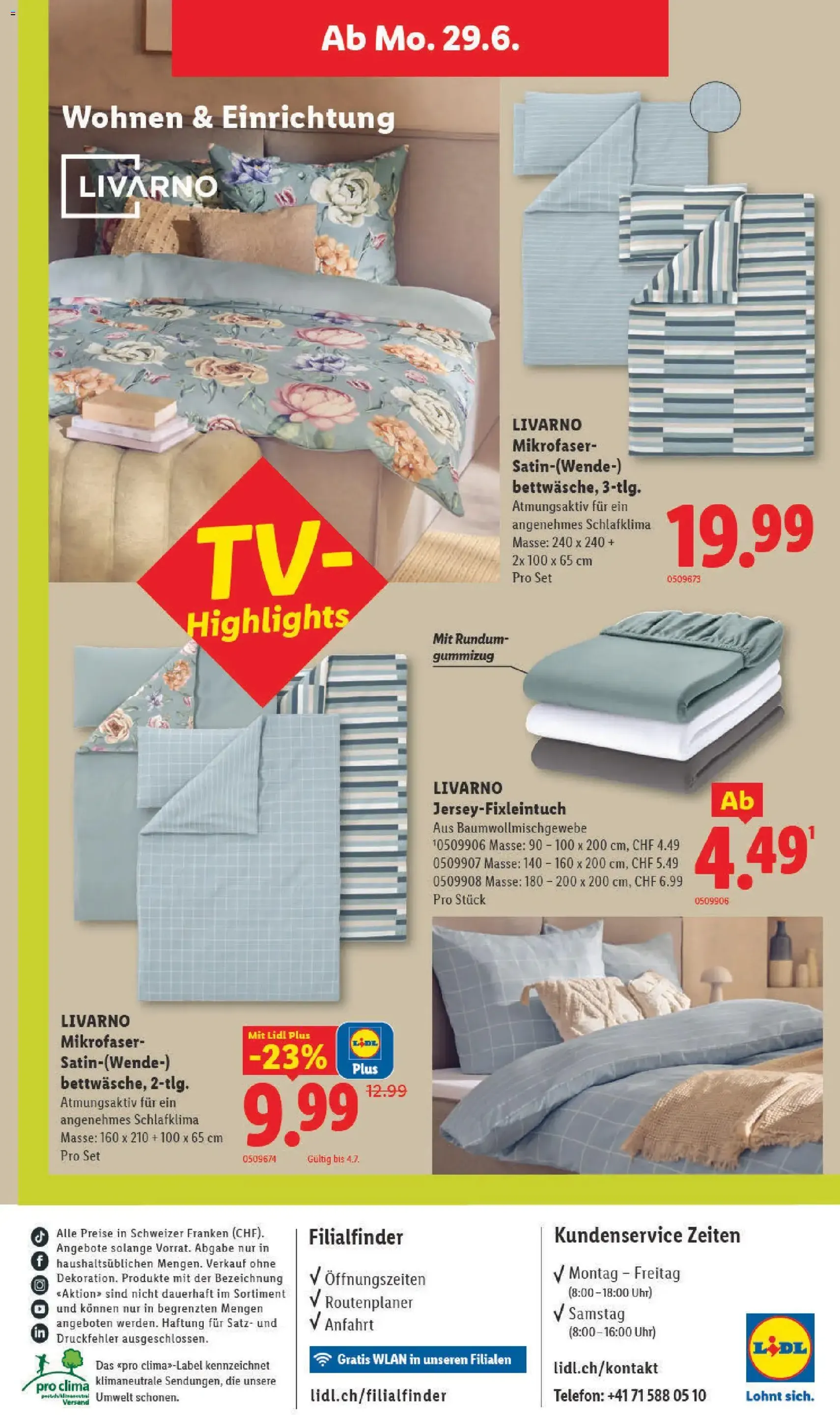 Lidl aktionen - Gültiger Prospekt ab 25.06.2026, Seite 34 von insgesamt 34
