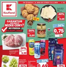 Kaufland Bratislava-Dúbravka - náhľad letáku platný od 07.08.2025