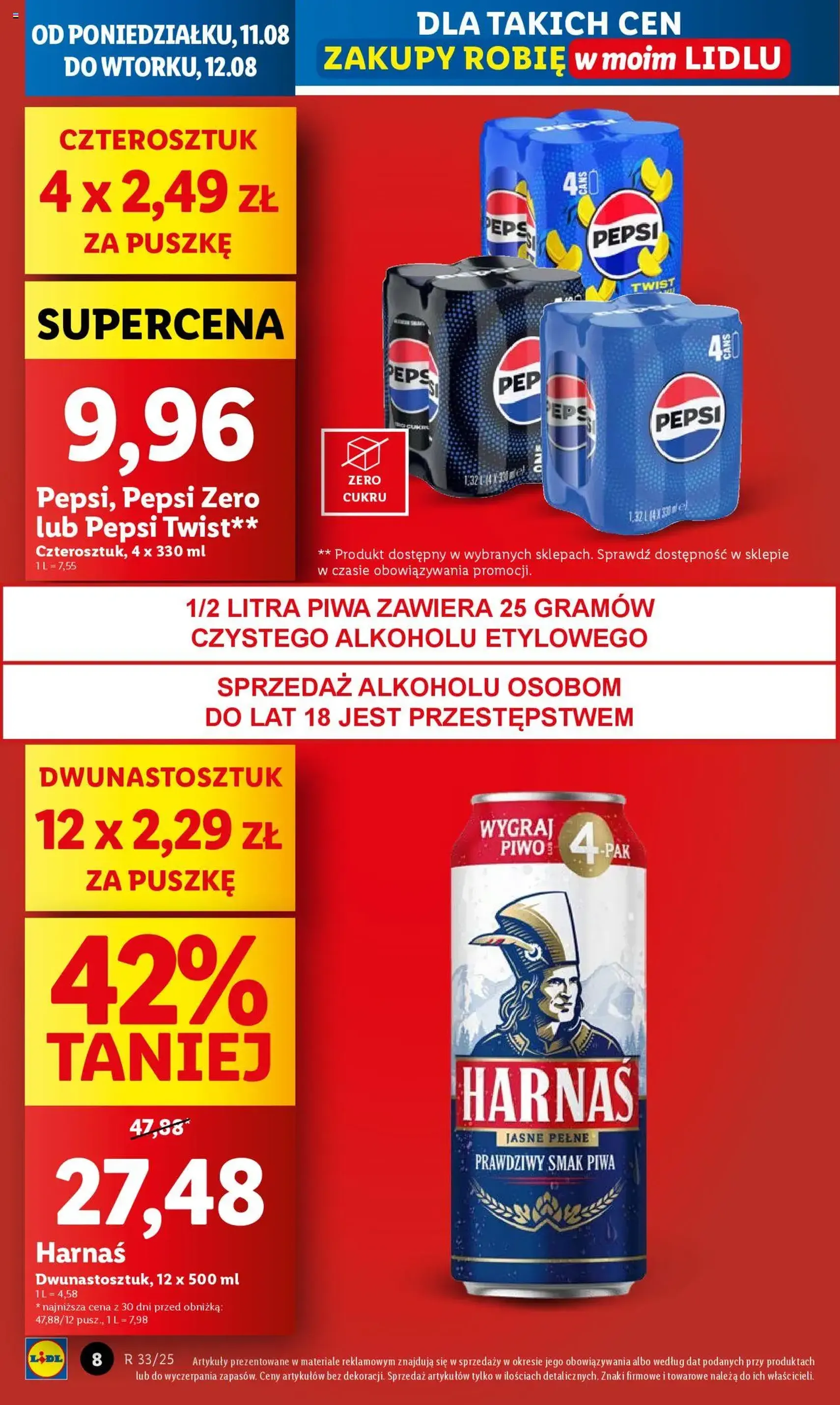 Lidl Gazetka - ważny gazetka od 11.08.2025 strona 8 z 64 Lidl Gazetka - ważny gazetka od 11.08.2025 strona 8 z 64