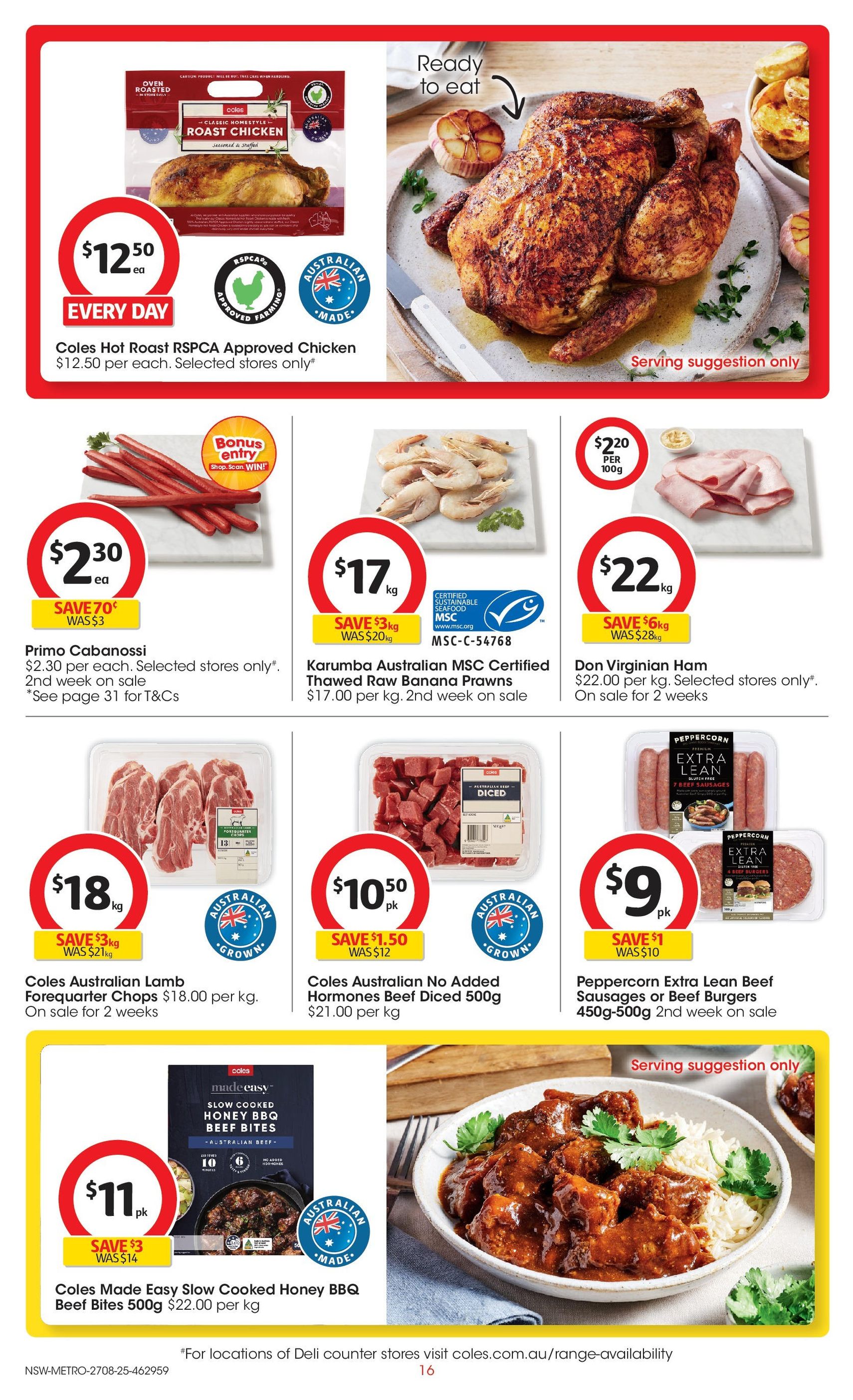 Coles Catalogue NSW - valid flyer from 27/08/2025, page 16 of 51