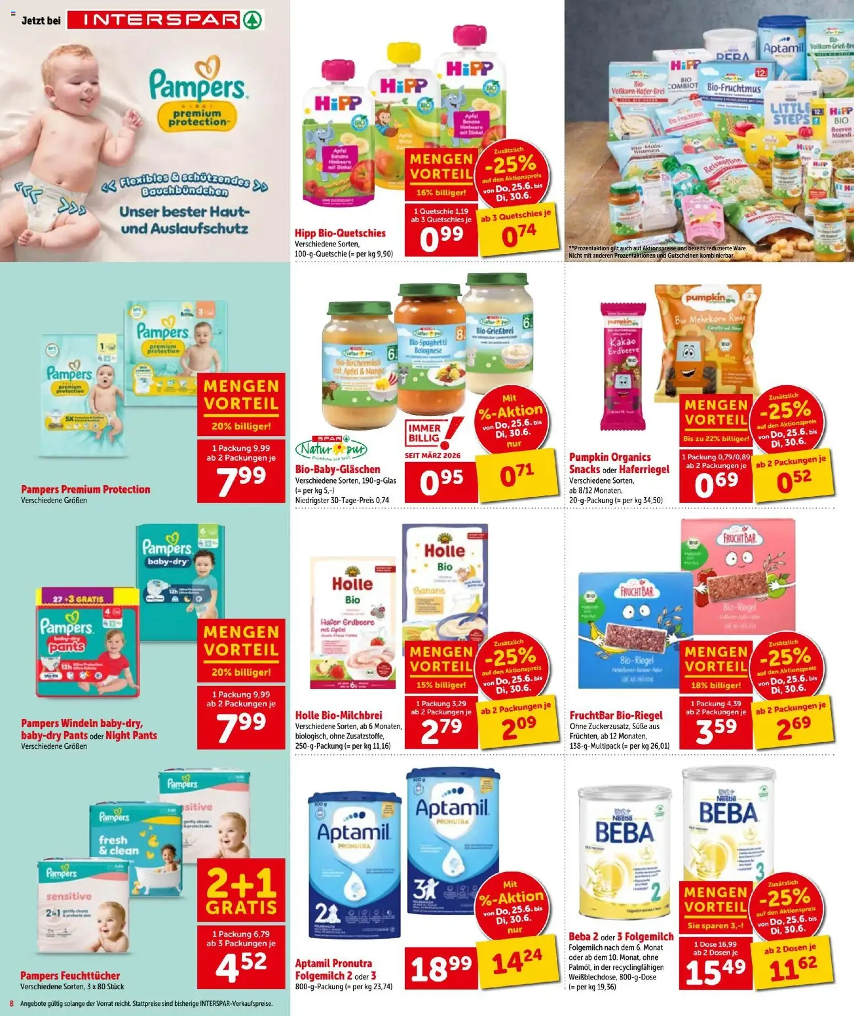 Interspar - Flugblatt - Gültiger Prospekt ab 25.06.2026, Seite 8 von insgesamt 16