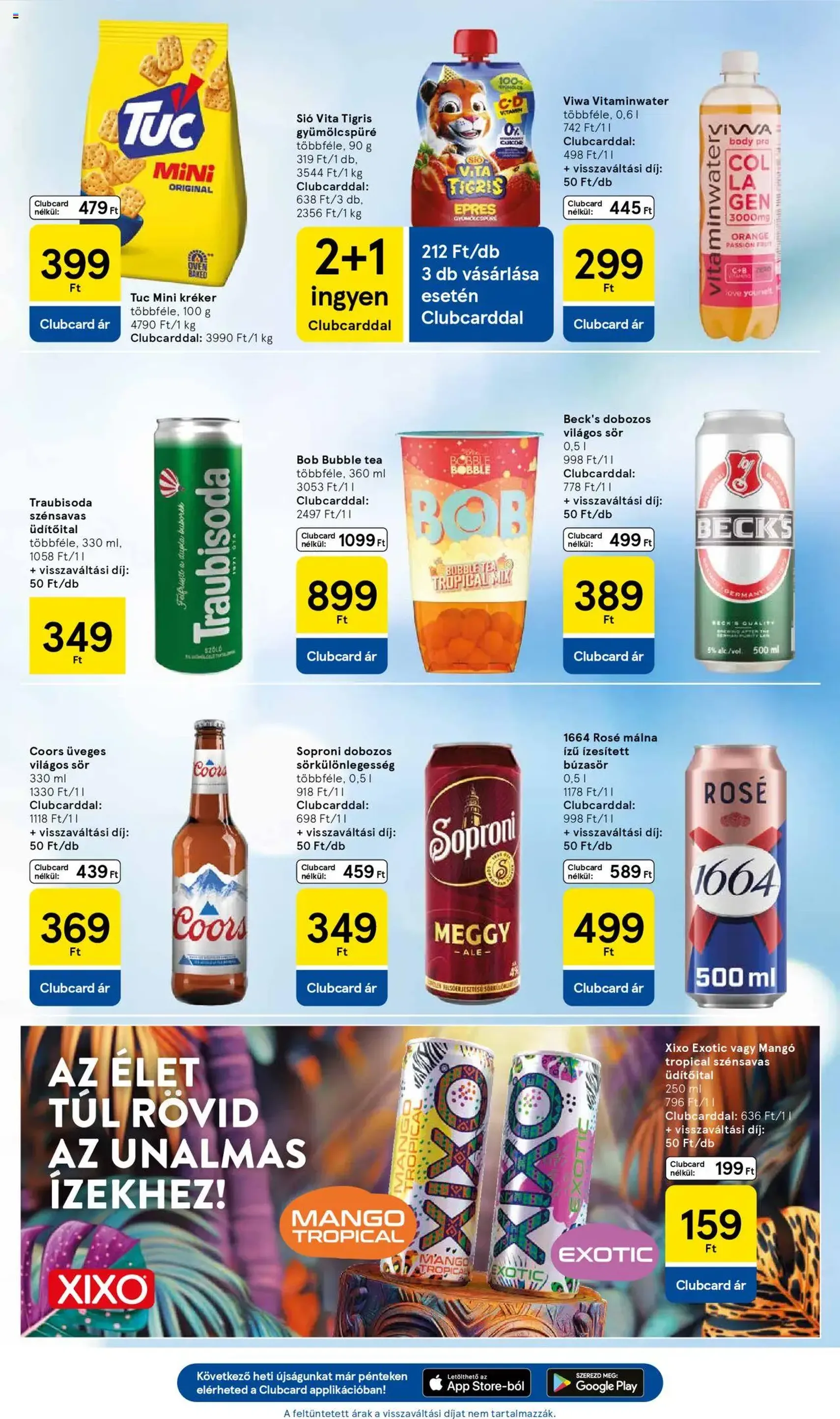 Tesco Hipermarket - Akciós újság - 2025.07.31. érvényes szórólap 23 oldal 32 oldalból Tesco Hipermarket - Akciós újság - 2025.07.31. érvényes szórólap 23 oldal 32 oldalból