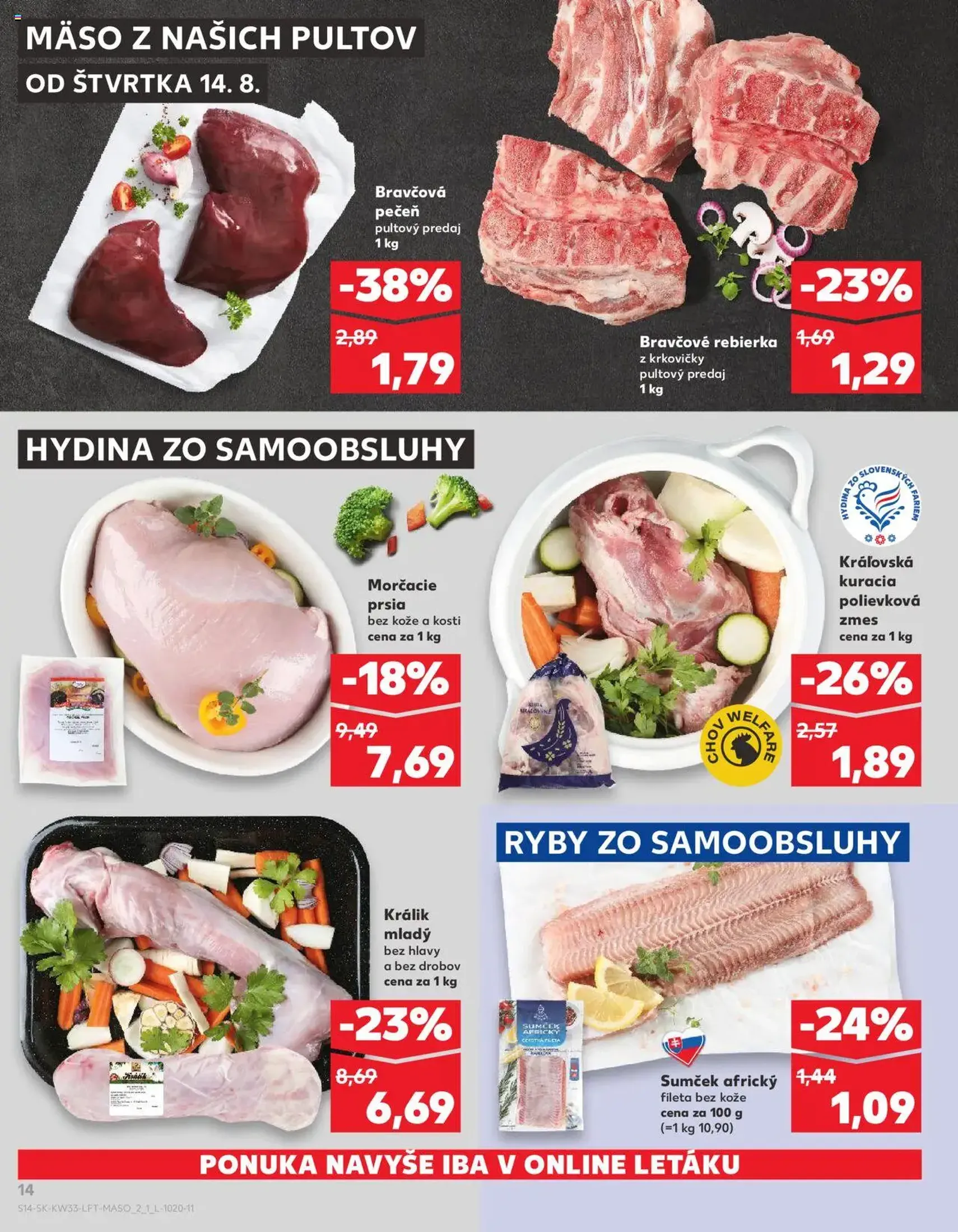 Kaufland Bratislava-Dúbravka - platný leták od 14.08.2025 strana 14 z 76