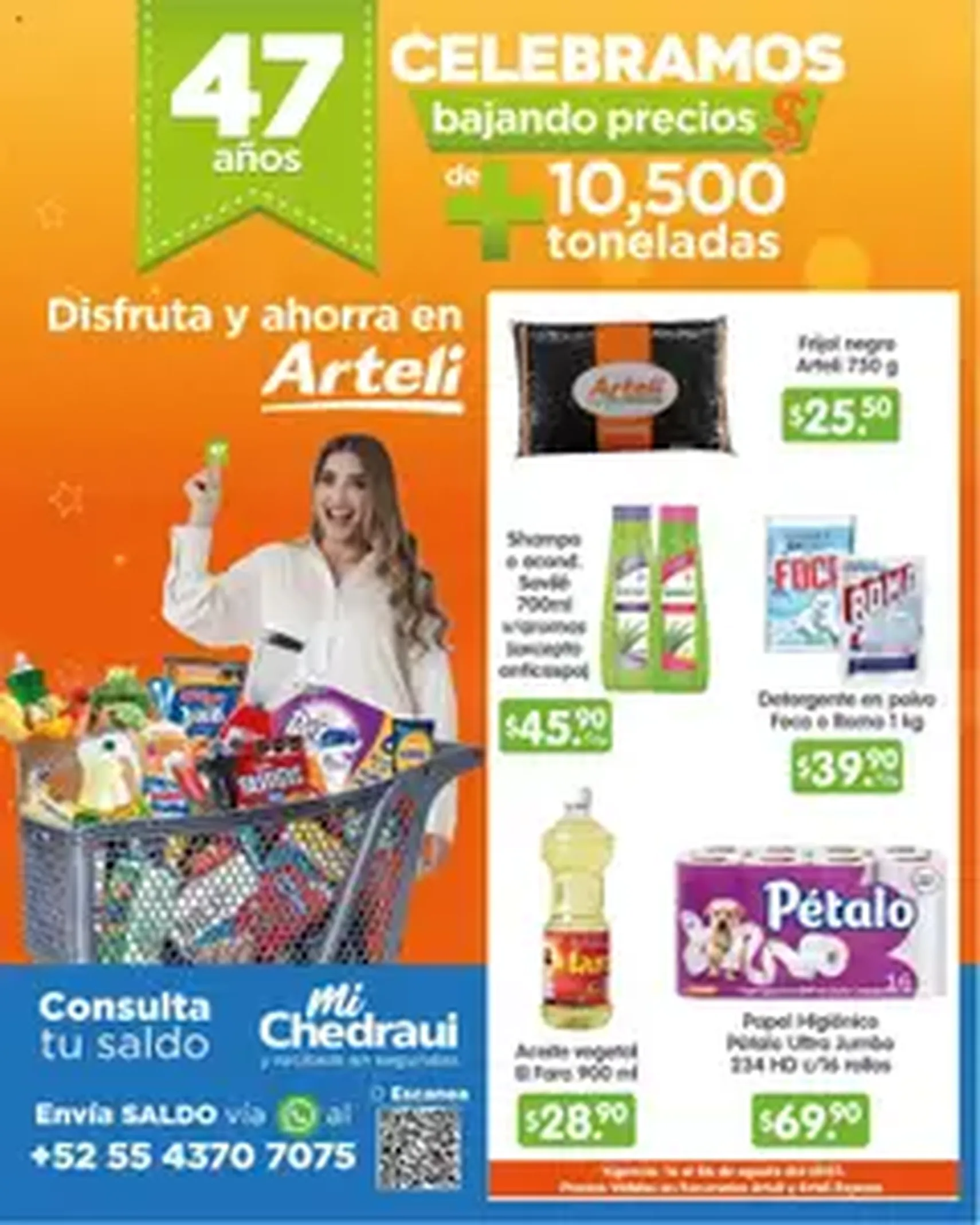 Arteli - Folleto de aniversario - folleto válido desde 16/07/2025 página 1 de 1