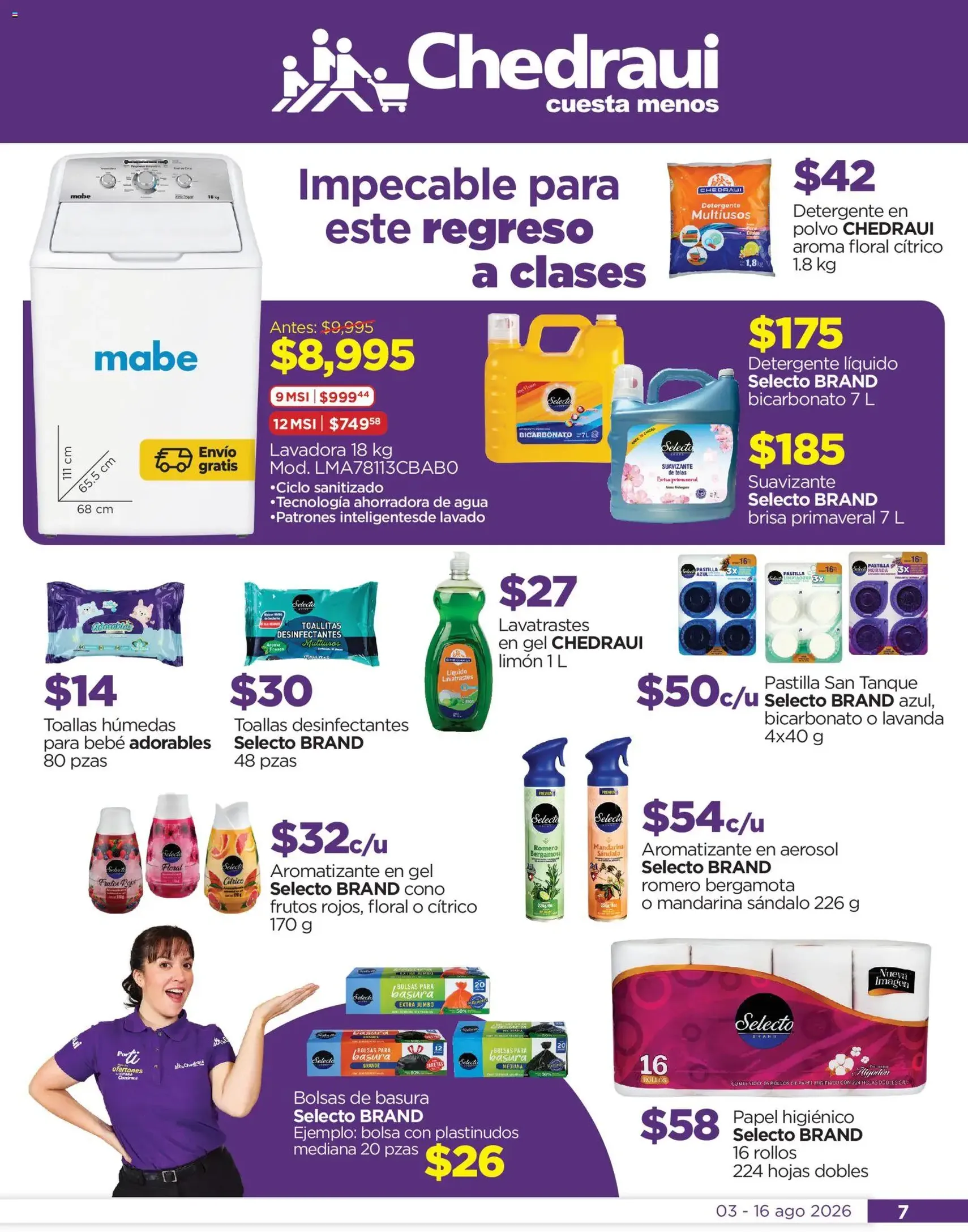 Chedraui folleto - folleto válido desde 03/08/2026 página 7 de 16