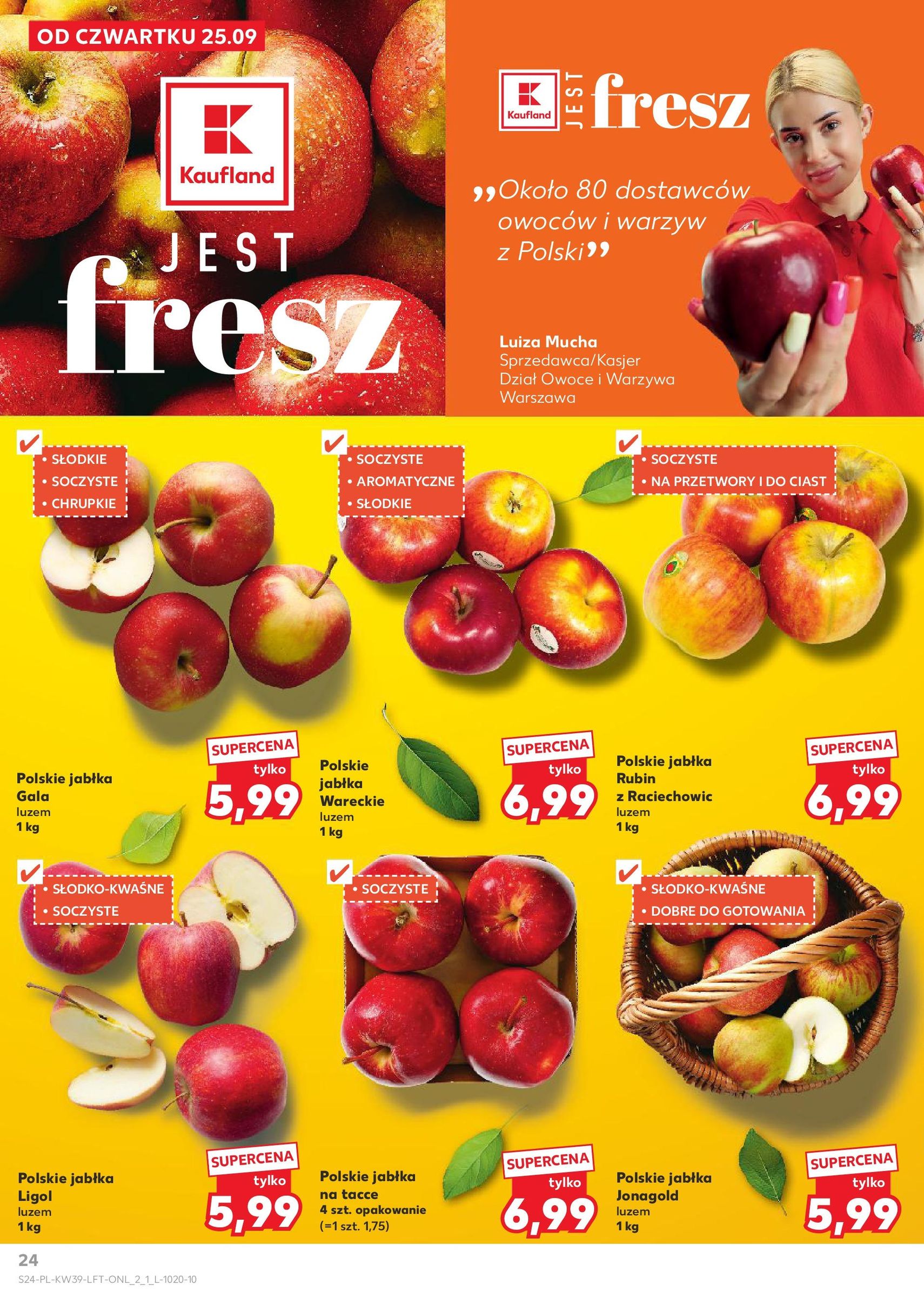 Kaufland gazetka - ważny gazetka od 25.09.2025 strona 24 z 55 Kaufland gazetka - ważny gazetka od 25.09.2025 strona 24 z 55