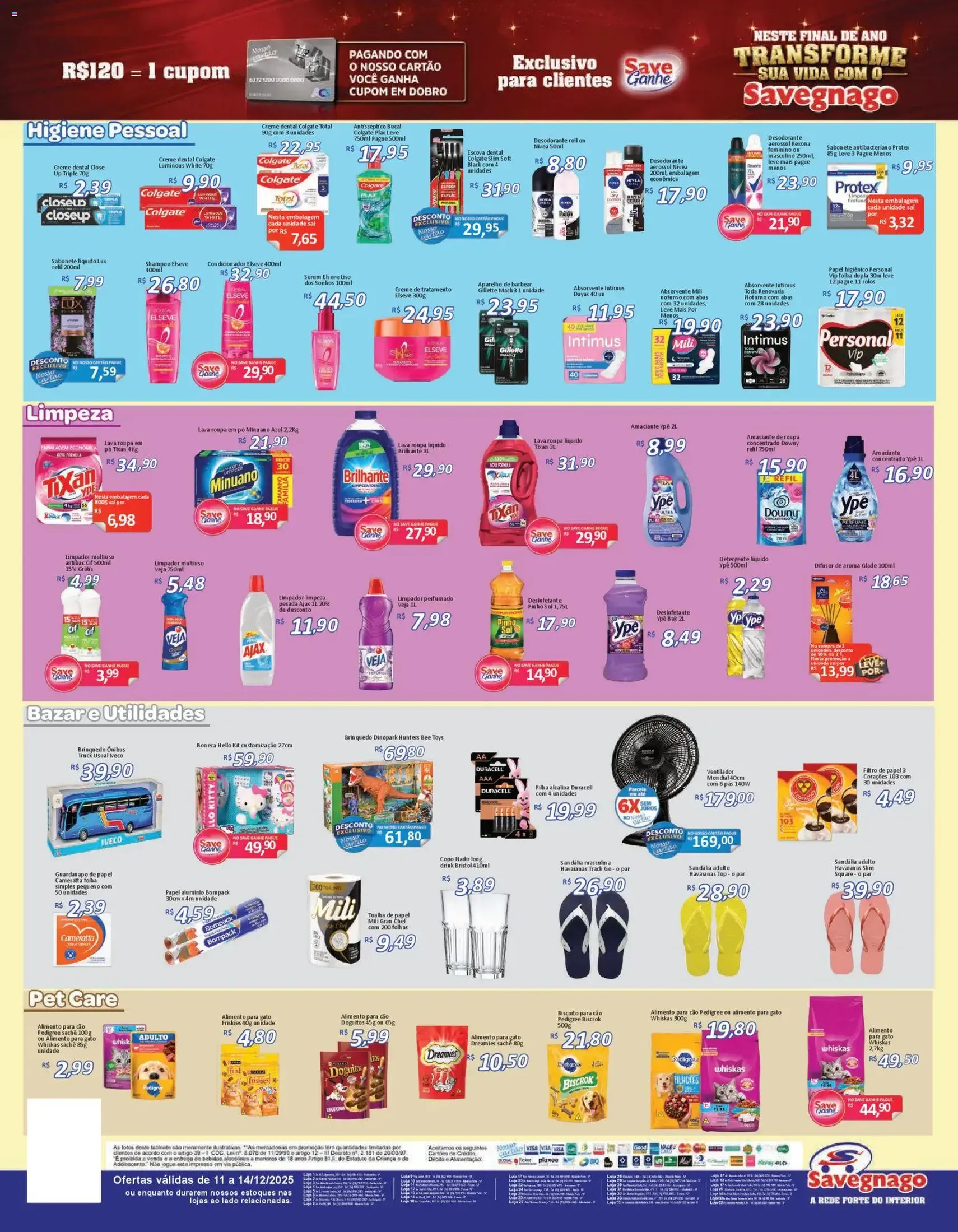 Savegnago - Ofertas da semana - folheto válido a partir de 11/12/2025 página 4 de 4